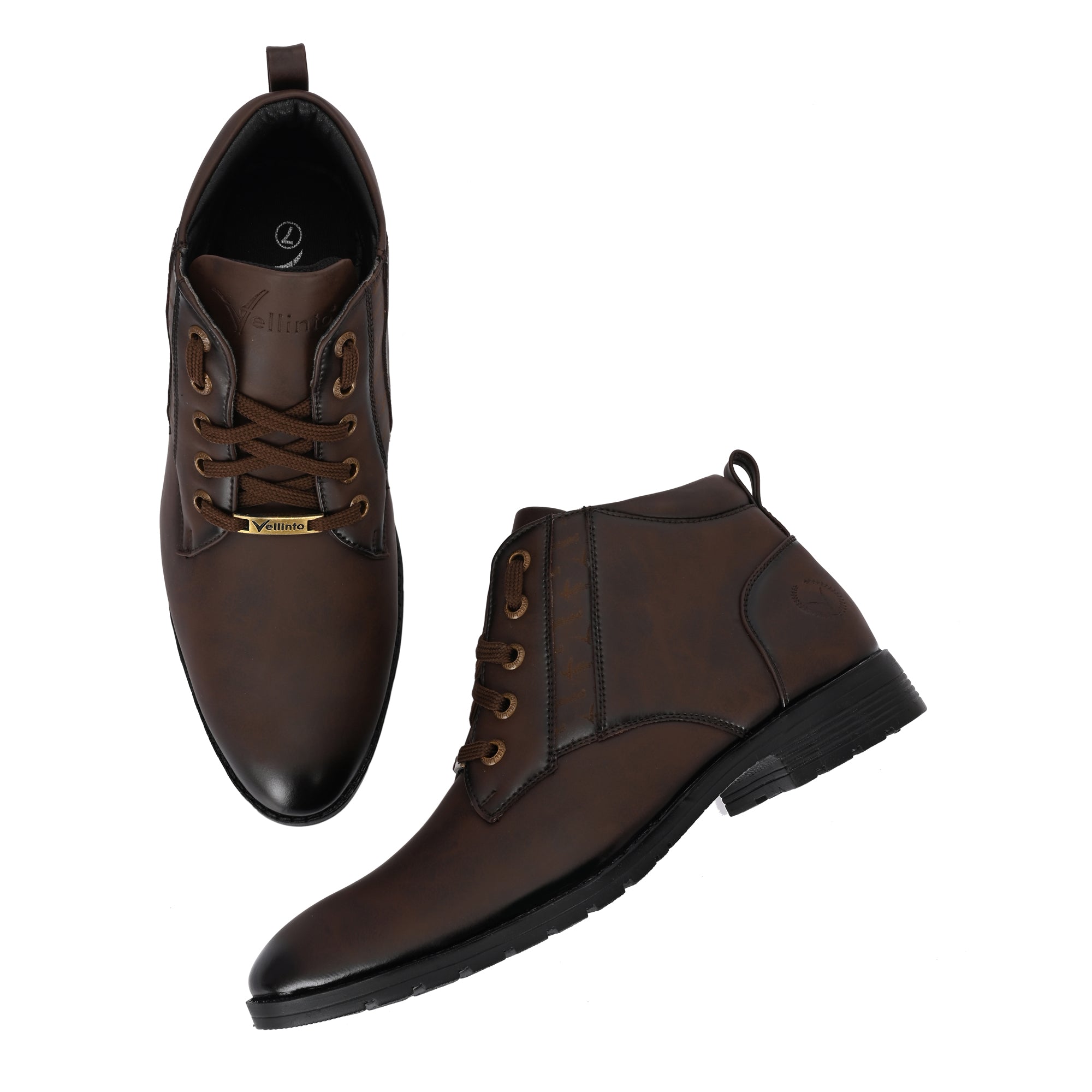 Vellinto Vellinto SANDUNE Casual Mid-Ankle Synthetic leather Boots For Men Boots For Men