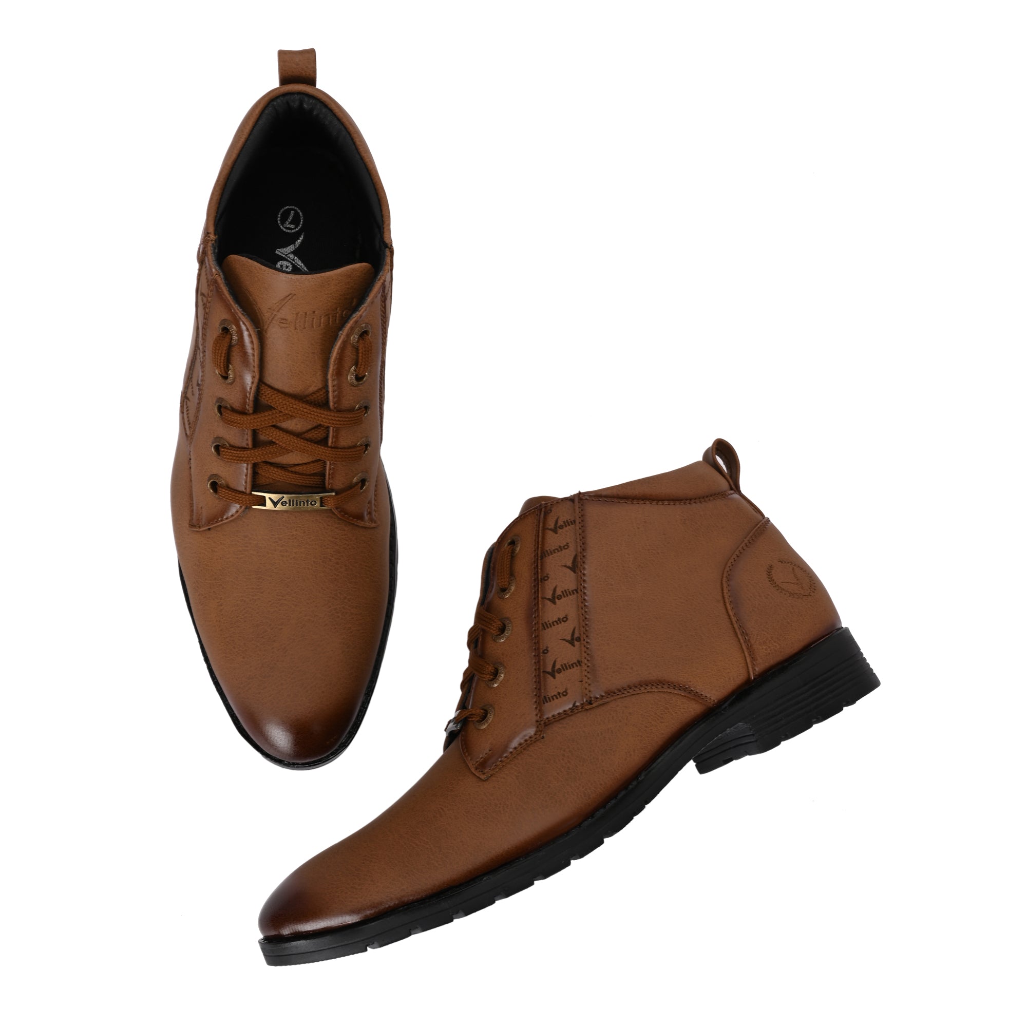 Vellinto Vellinto SANDUNE Casual Mid-Ankle Synthetic leather Boots For Men Boots For Men