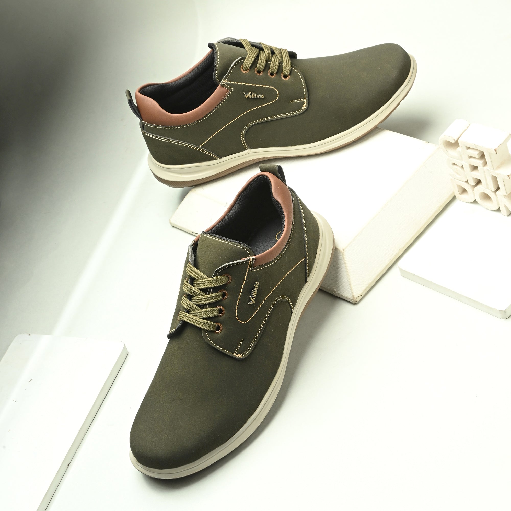 Vellinto Vellinto COCOVIA Casual Derby For Men ll Stylish Semi Formal Shoes Casuals Casuals For Men