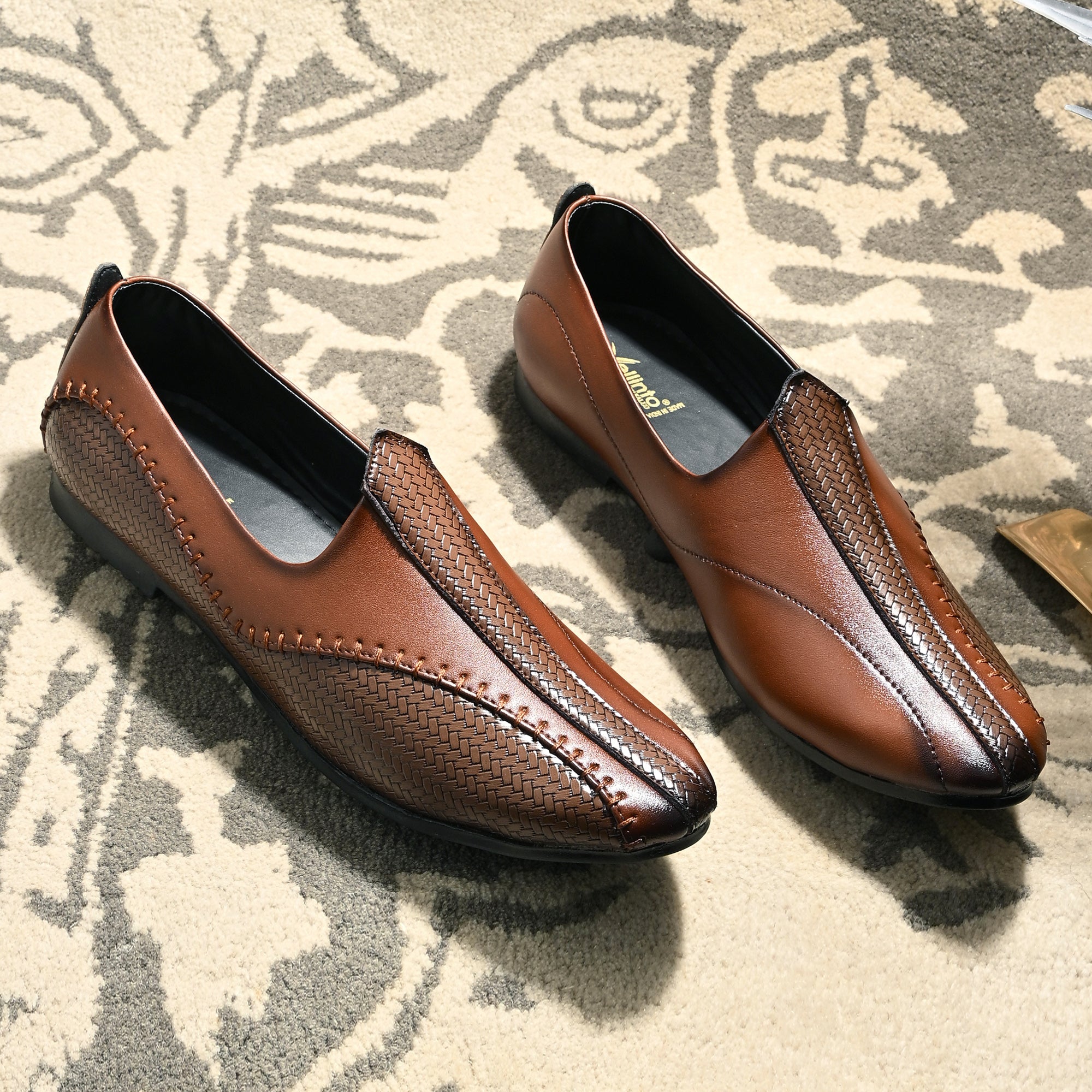 Vellinto Casual Formal Shoes Loafers For Men