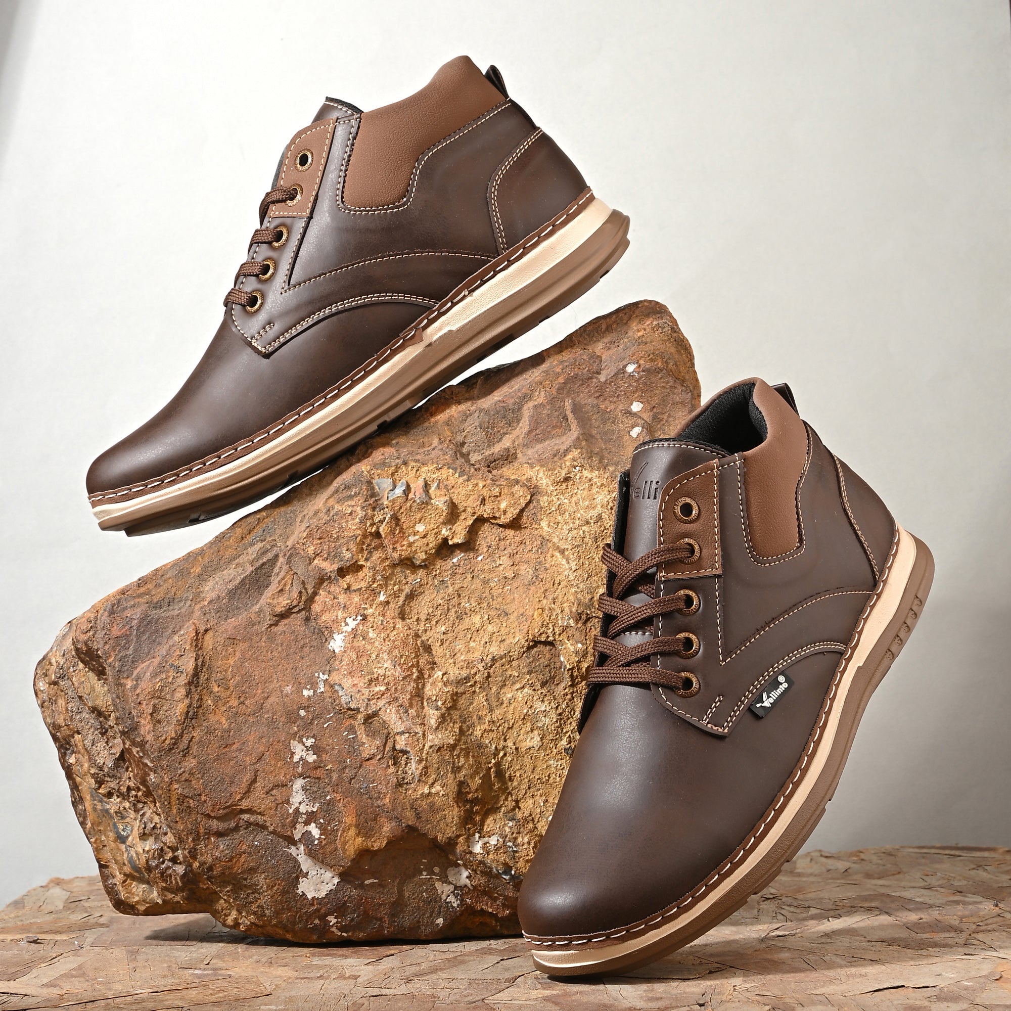 Vellinto Vellinto Stylish and Trendy GRIZZLY Mid-Ankle Boot ll Daily Use Casual Sneakers Boots For Men