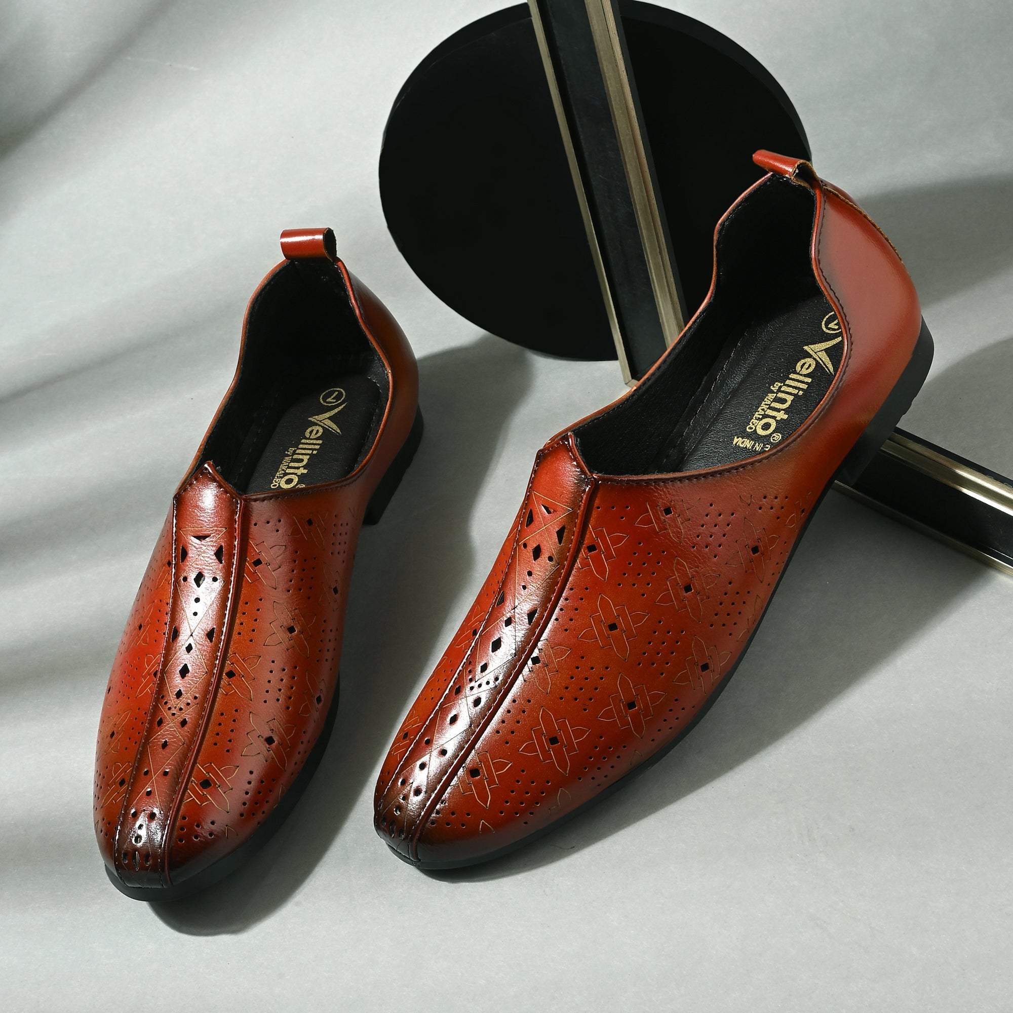 Vellinto Vellinto VOHRA Cool Rajasthani Jutis Mojaris Nagra For Men Stylish Shoes Party Wear For Men