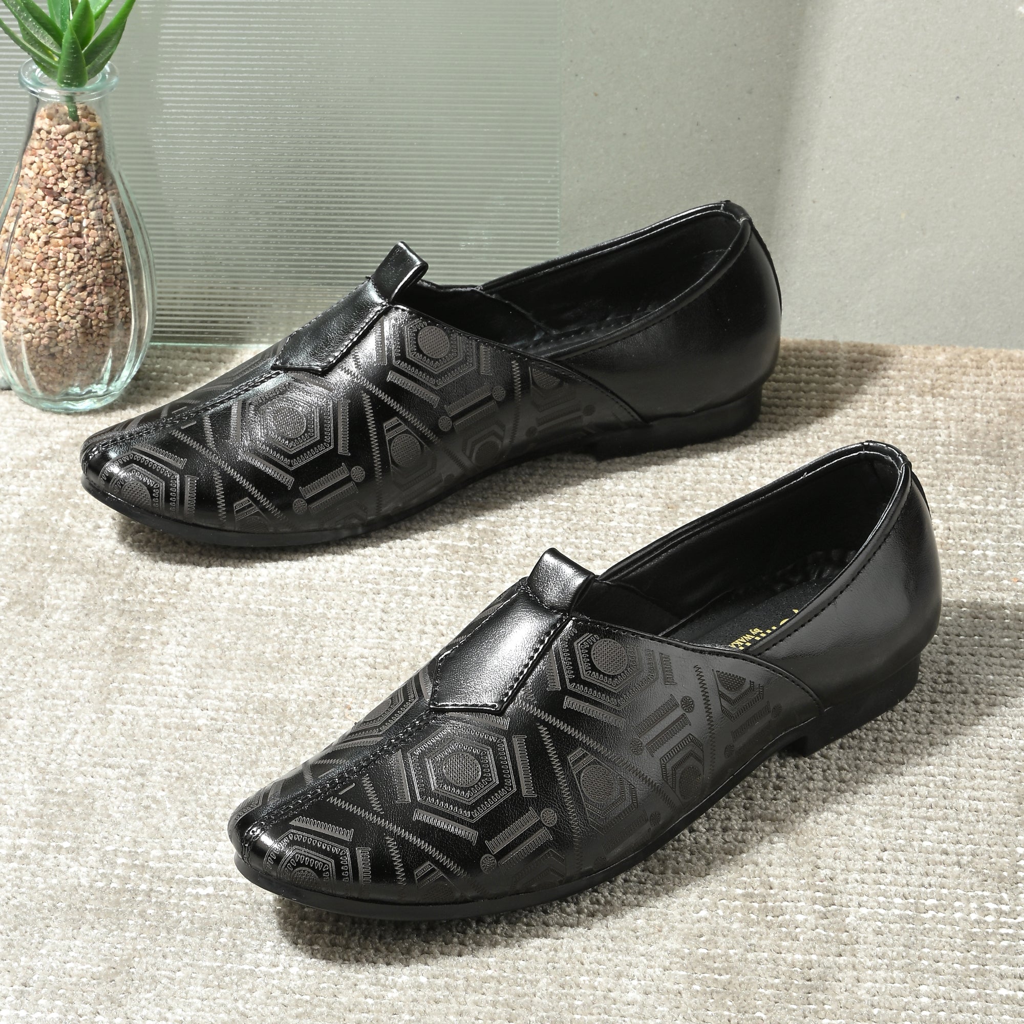 Vellinto Vellinto ZIVAH Cool Rjasthani Ethnic Jutti For Men ll Party Wear Mojari For Men Party Wear For Men