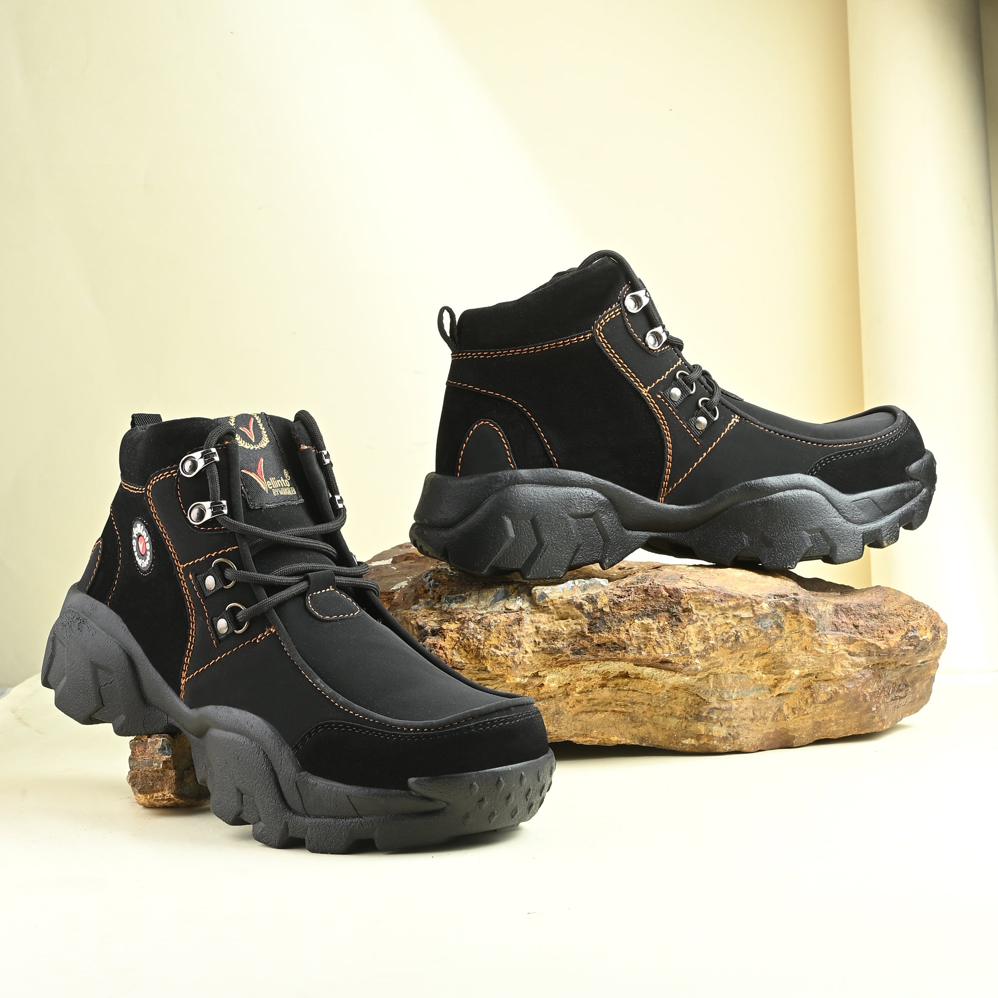 Vellinto GLACIER Outdoor Boots For Men ll Casual Miliatry Boots For Men Outdoors For Men