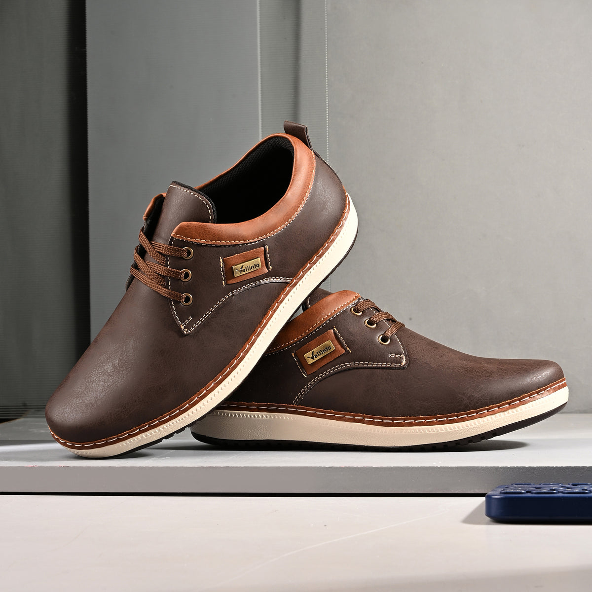 Vellinto Vellinto REGENT Casual Derby For Men Stylish Semi Formal Shoes Casuals For Men Casuals For Men