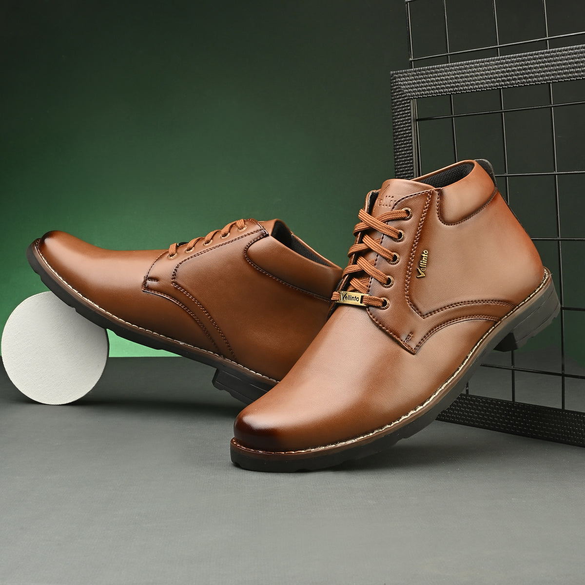 Vellinto Vellinto TRAILBLAZER Casual Boots For Men ll Synthetic Leather Boots Boots For Men