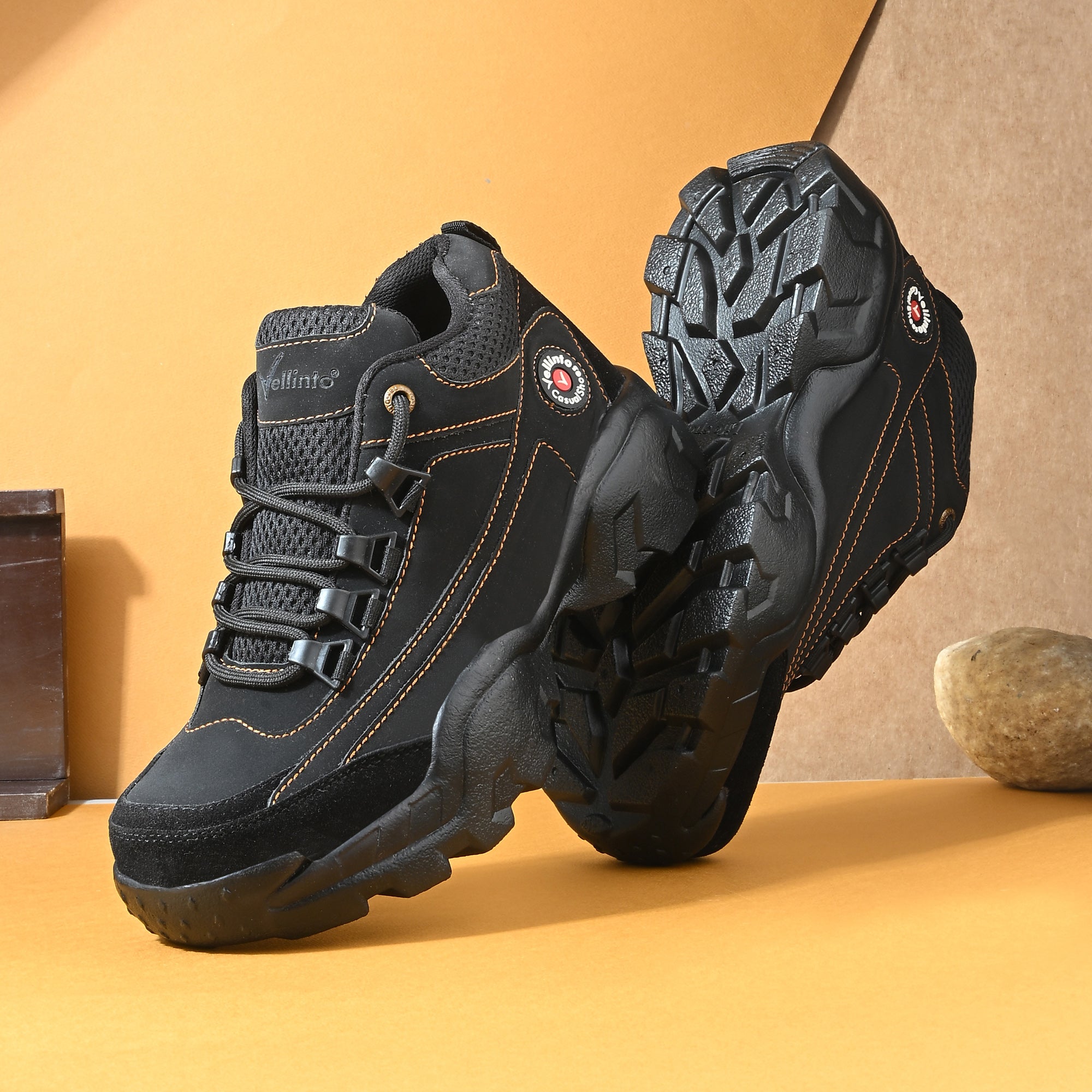 Vellinto TREKON Outdoor Boots For Men ll Casual Miliatry Boots For Men Outdoors For Men