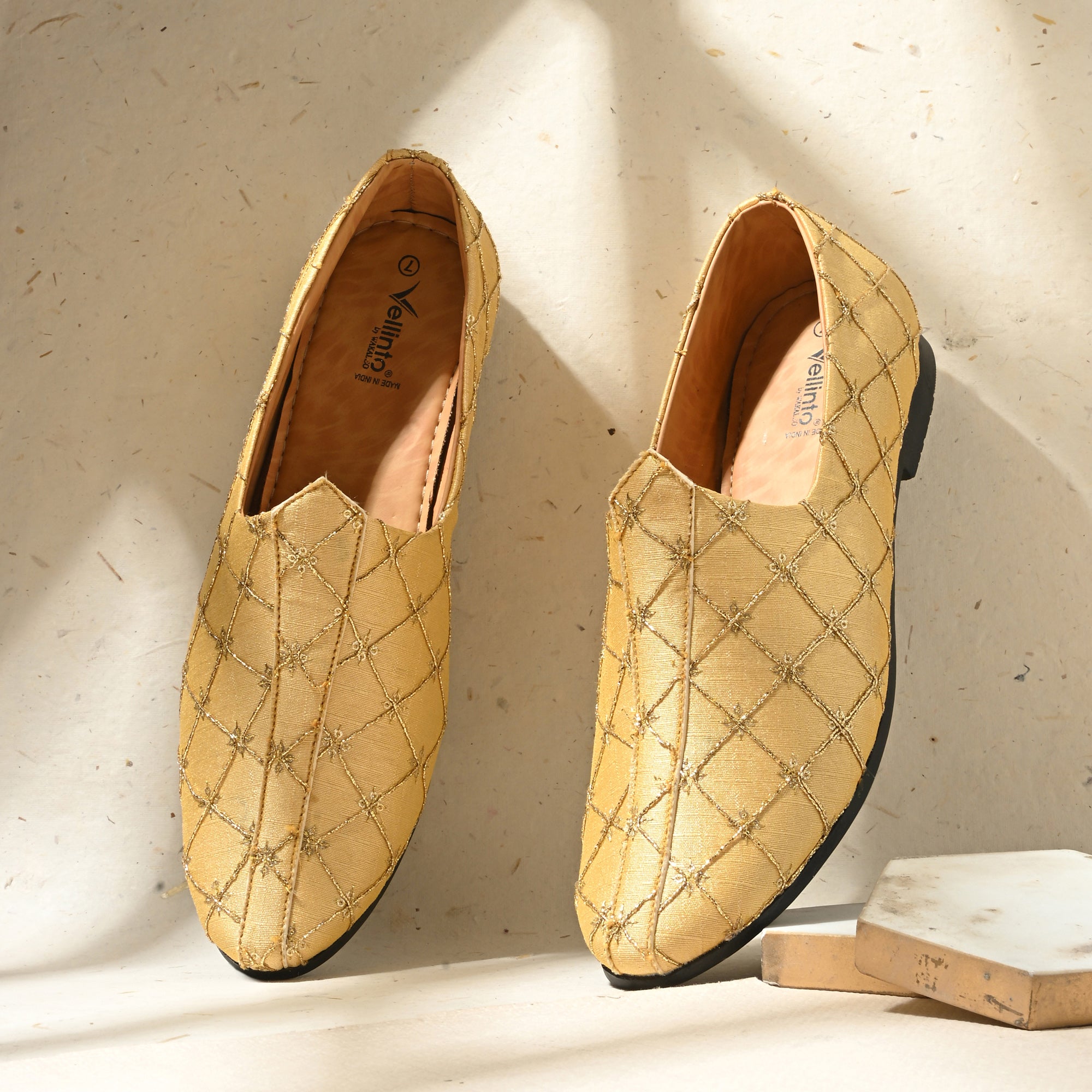 Vellinto Party Wear Royal Look Slip On For Men Party Wear For Men