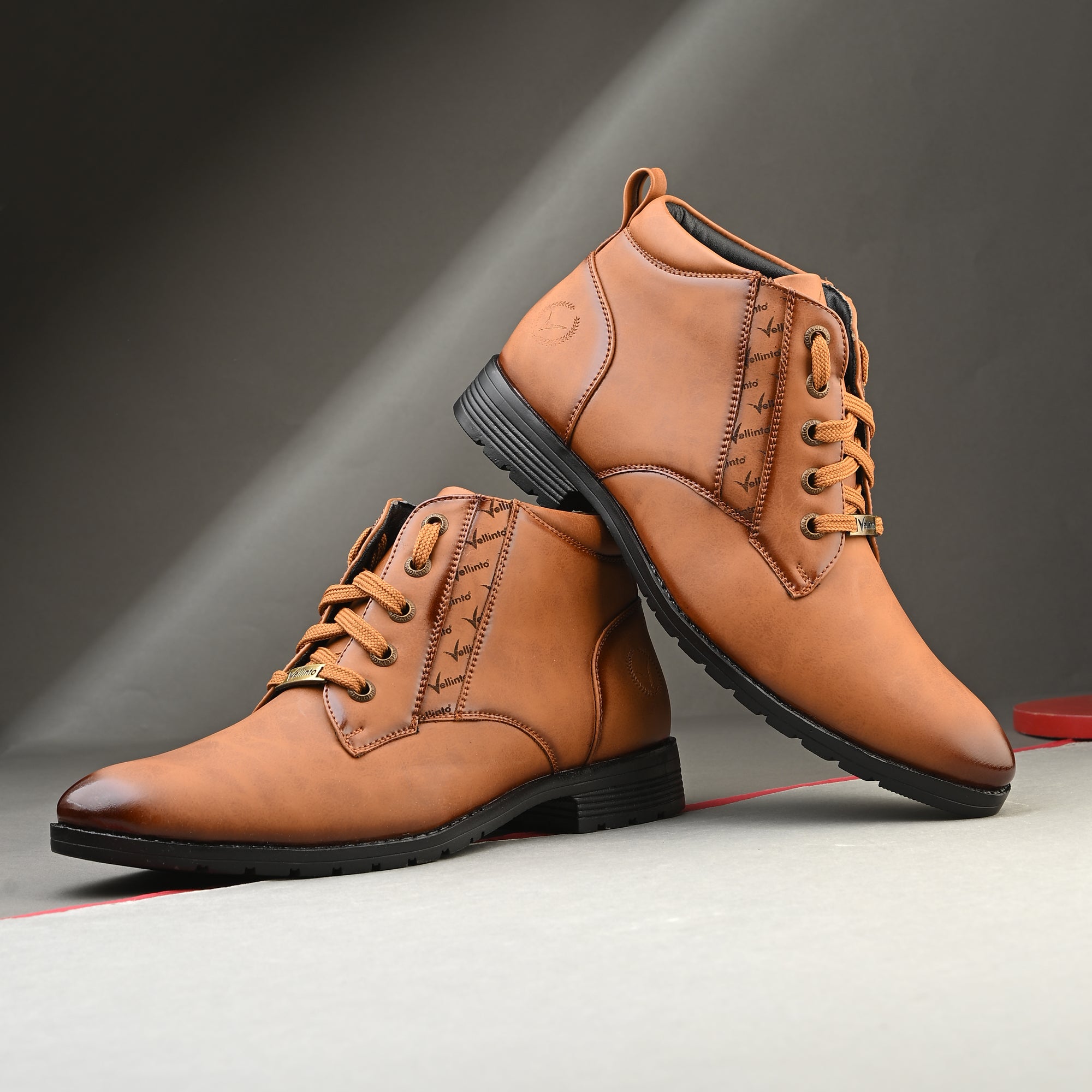 Vellinto Vellinto SANDUNE Casual Mid-Ankle Synthetic leather Boots For Men Boots For Men