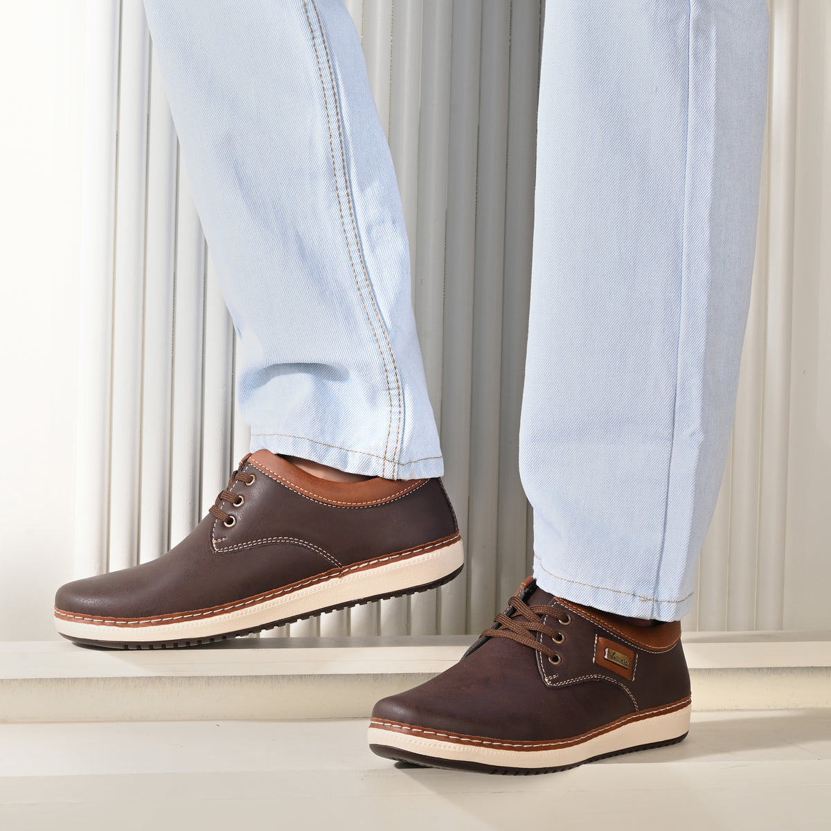 Vellinto Vellinto REGENT Casual Derby For Men Stylish Semi Formal Shoes Casuals For Men Casuals For Men