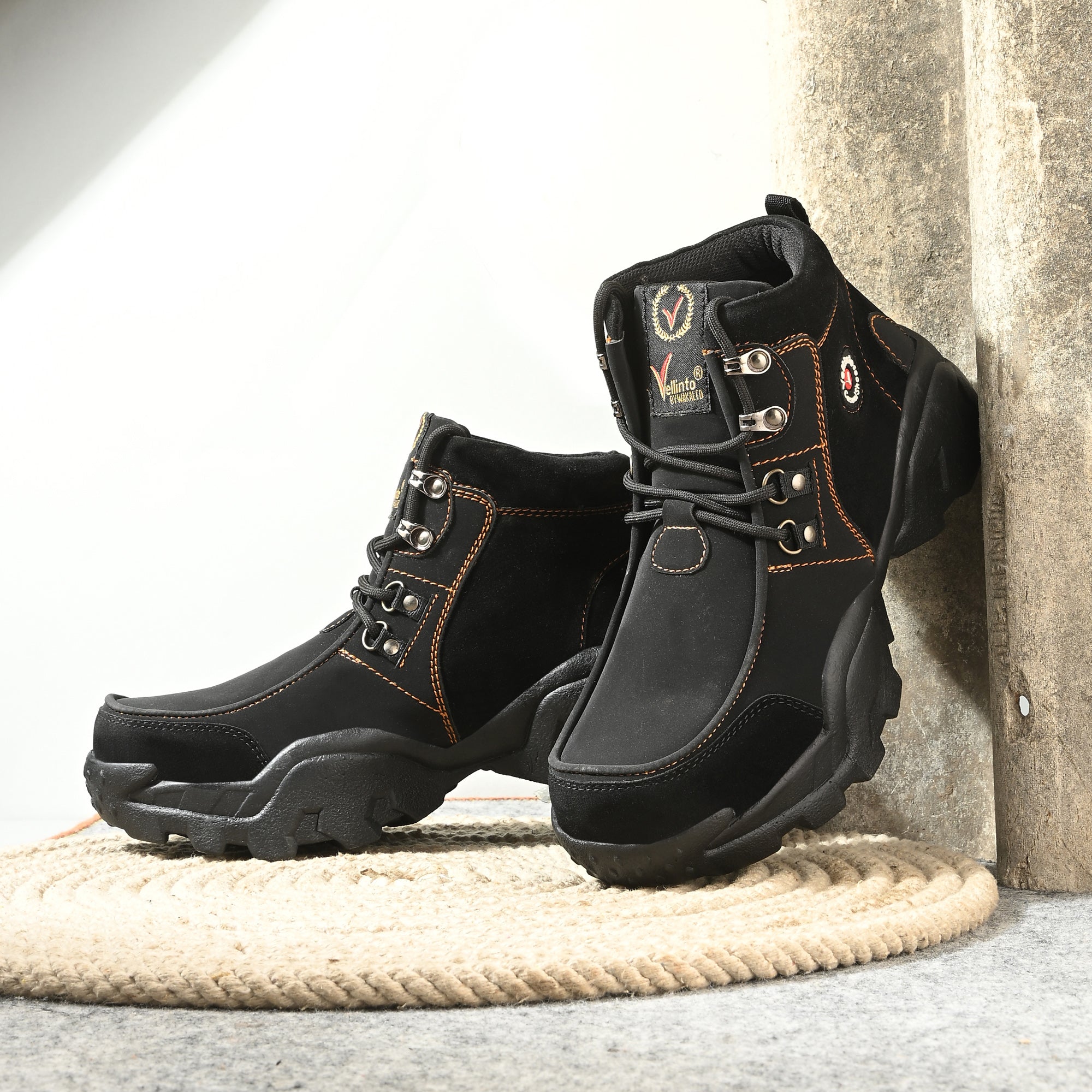 Vellinto GLACIER Outdoor Boots For Men ll Casual Miliatry Boots For Men Outdoors For Men