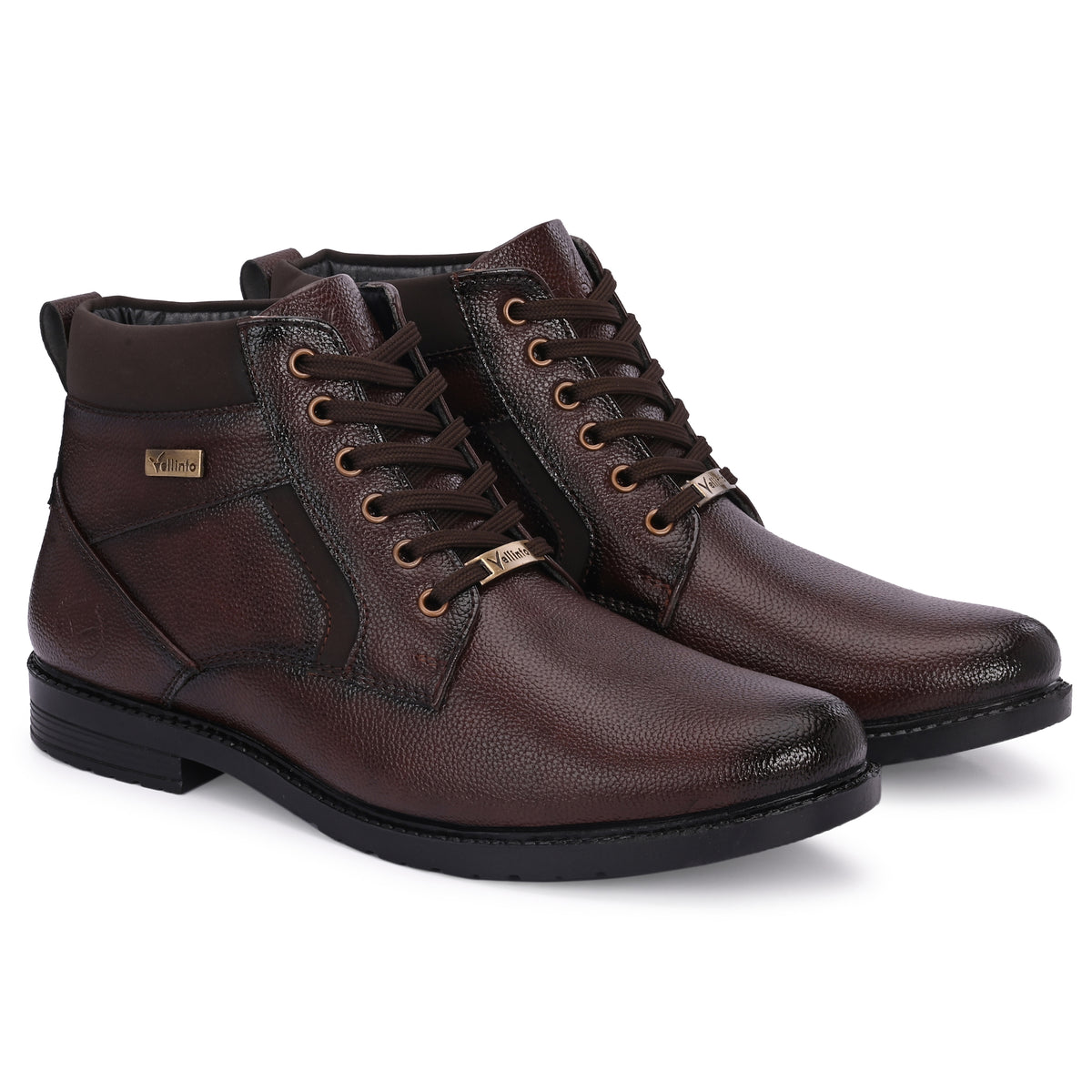 Vellinto SIGNATURE Casual Boots For Men ll Synthetic Leather Boots Corporate Casuals For Men