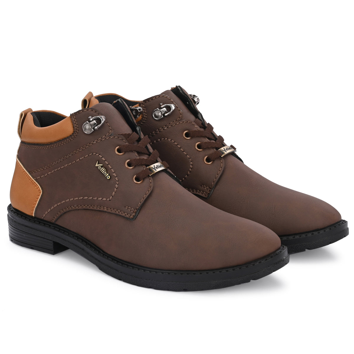 Vellinto Vellinto ALEXANDER Casual Boots For Men ll Synthetic Leather Casuals For Men Boots For Men