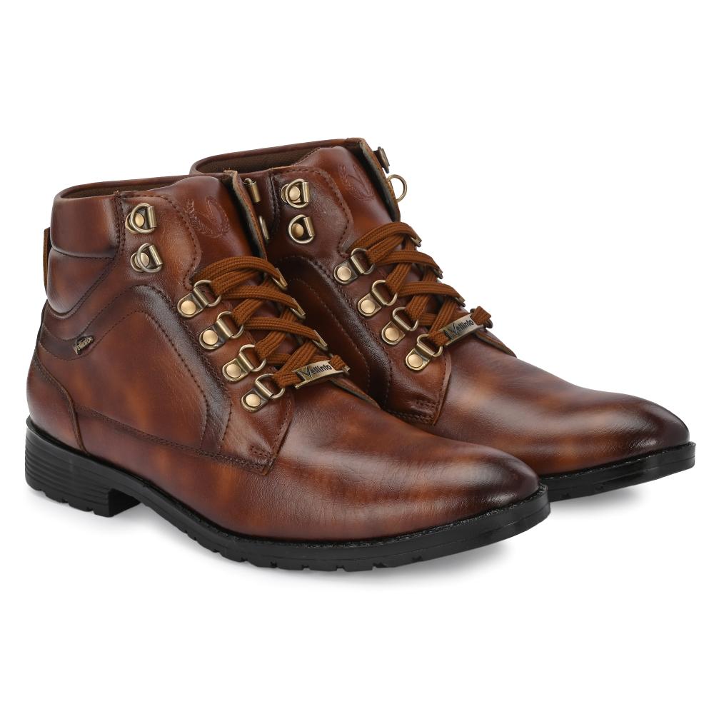 Vellinto AUSTIN Casual Mid-Ankle Synthetic leather Boots For Men