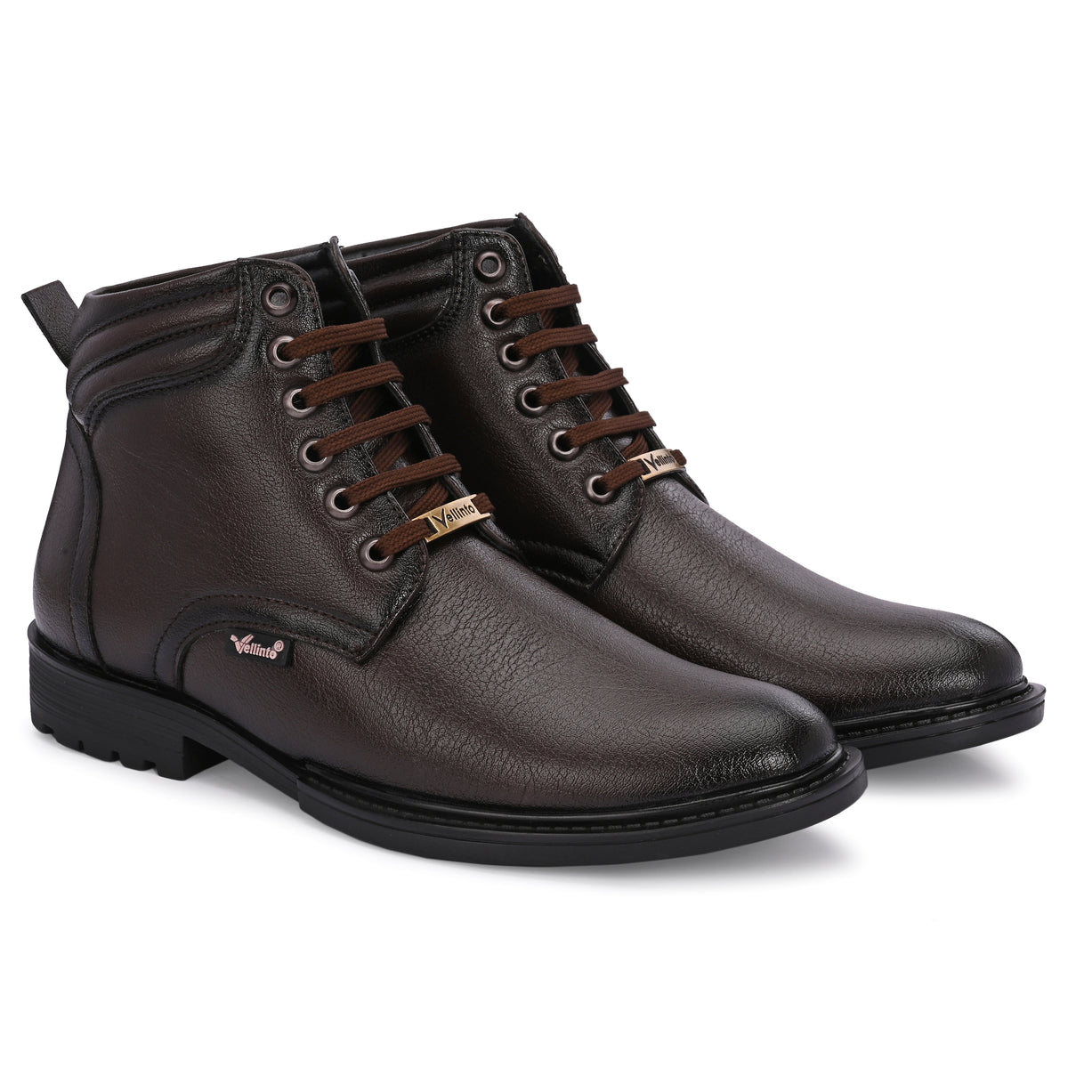 Vellinto Vellinto TIMBER Casual Boots For Men ll Synthetic Leather Boots Casuals For Men Boots For Men
