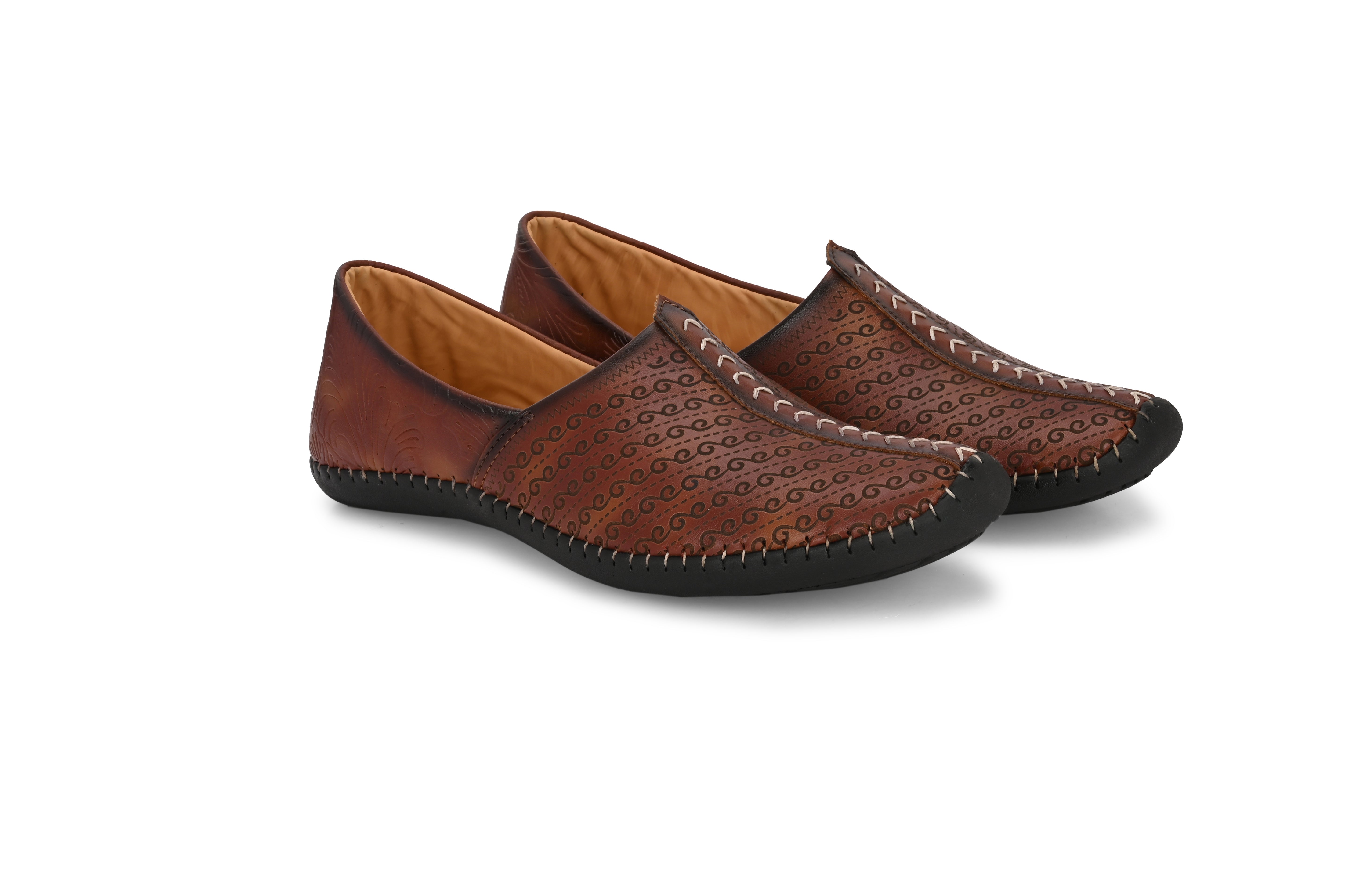 Vellinto SUTRA Cool Rjasthani Ethnic Juttis For Men ll Party Wear Mojaris