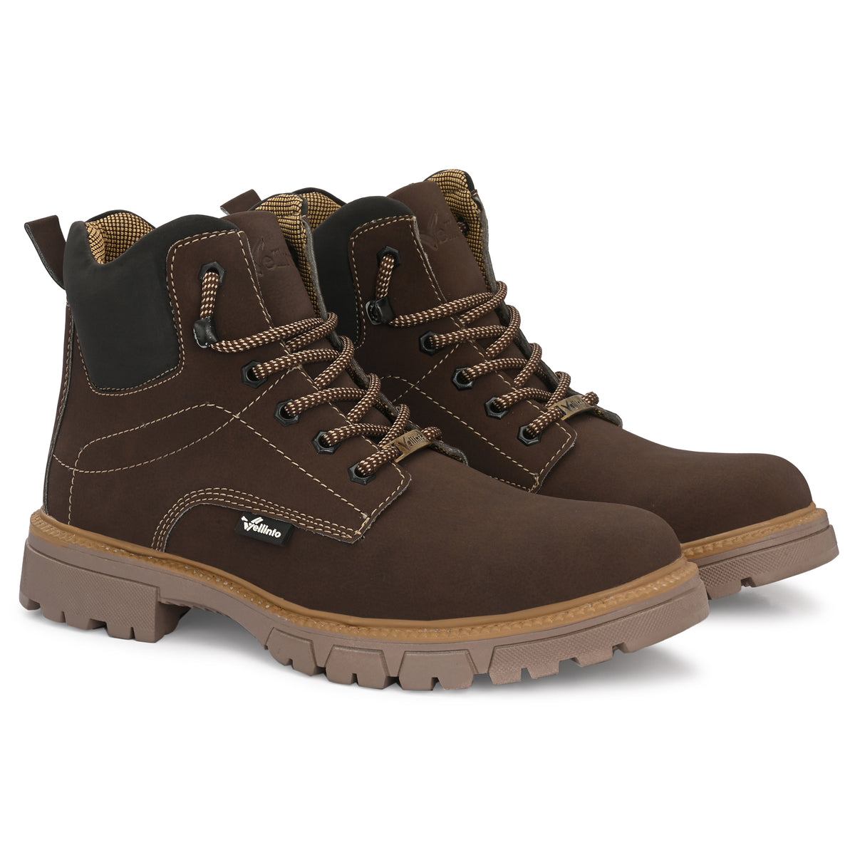 Vellinto OUTLANDER Casual Boots For Men ll Synthetic Leather Boots
