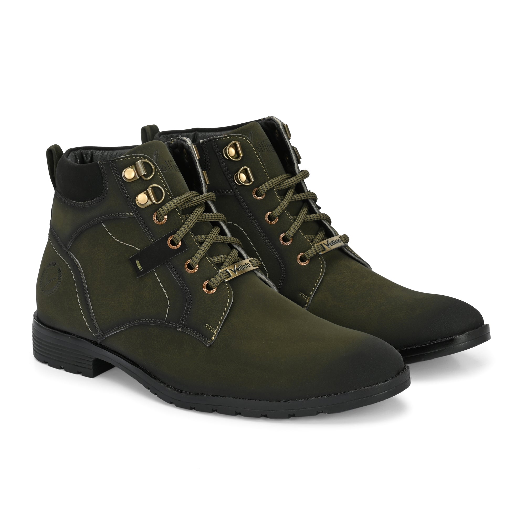 Vellinto ROADBURNER Stylish Synthetic Leather Boots For Men