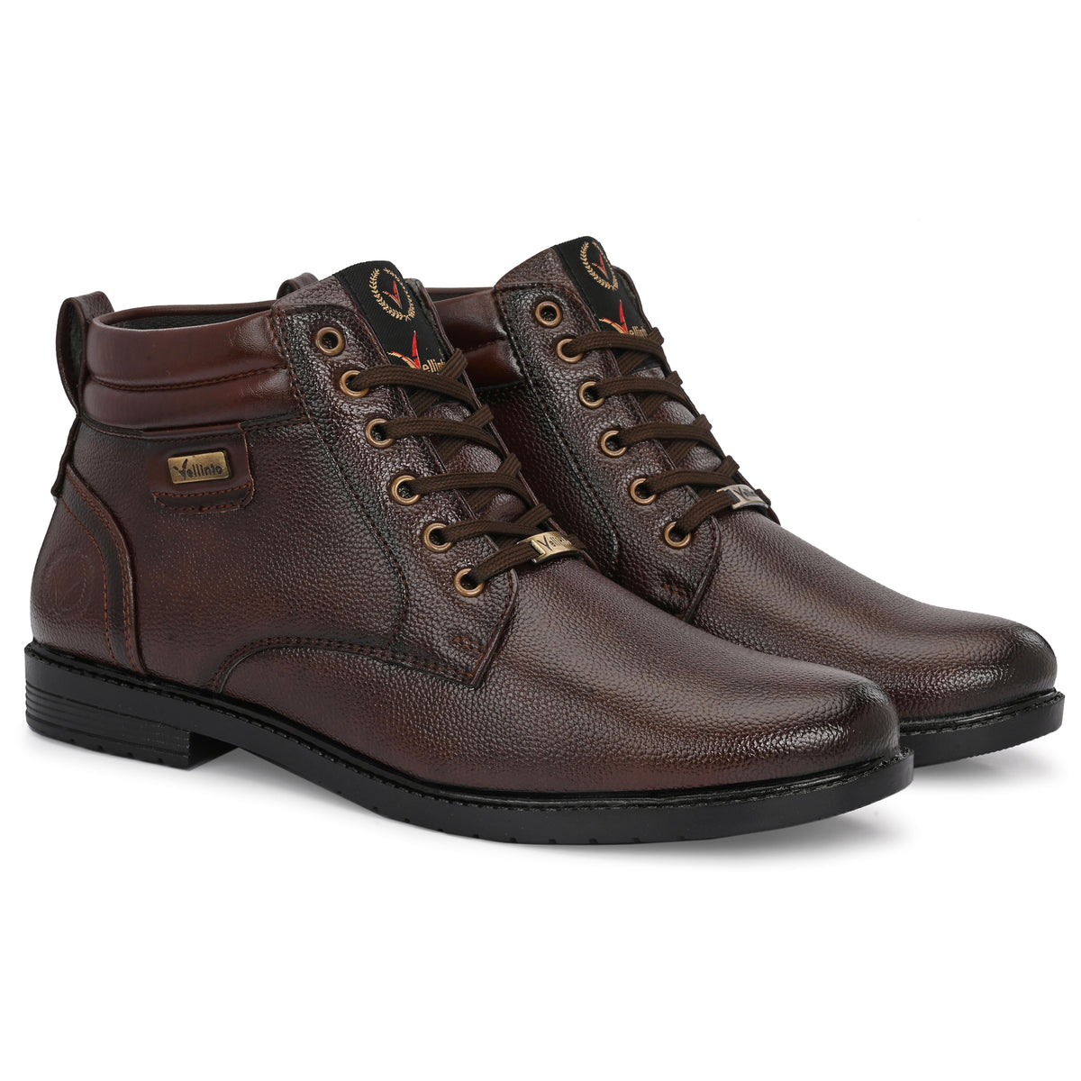 Vellinto CARTER Casual Boots For Men ll Synthetic Leather Boots