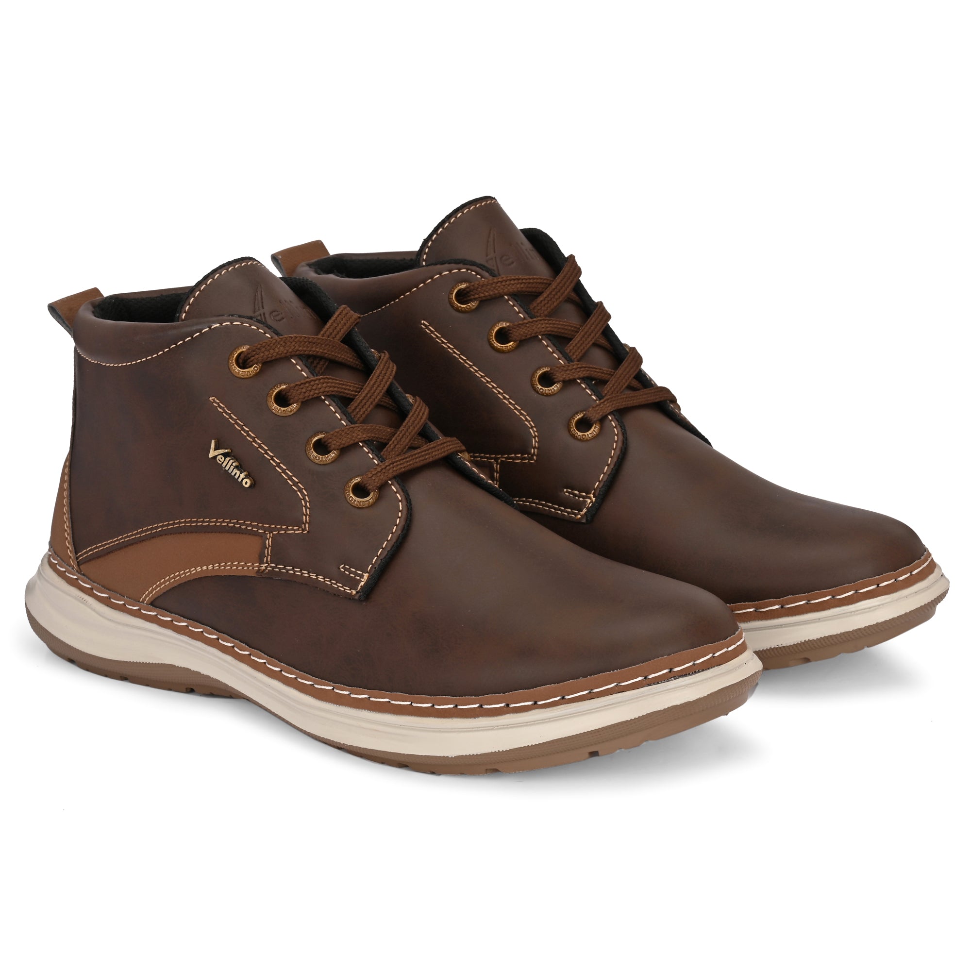 Vellinto Stylish OXHIDE Casual Mid-Ankle Party Boots For Men Boots For Men