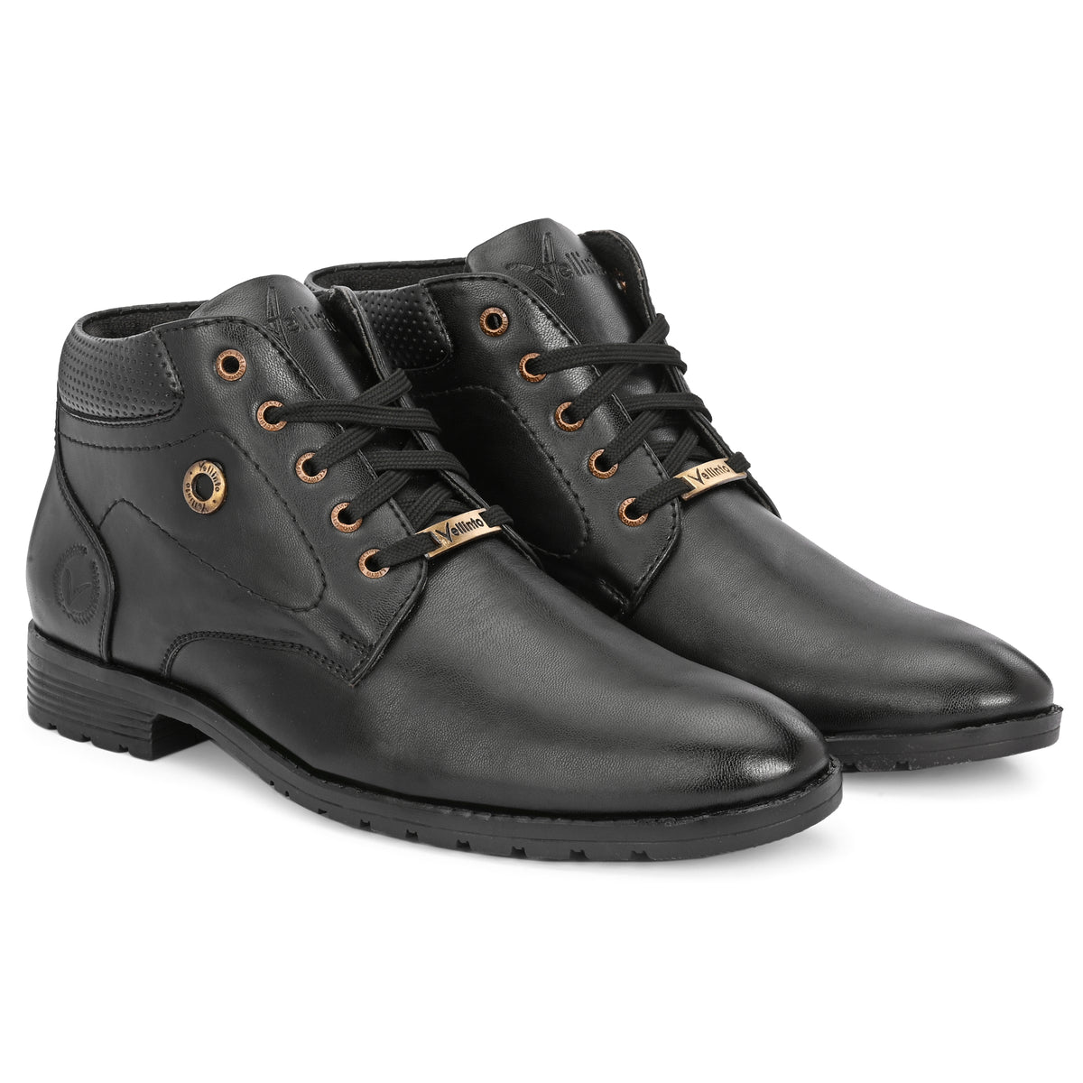Vellinto OAKWOOD Casual Boots For Men ll Synthetic Leather Formal Boots For Men Boots For Men