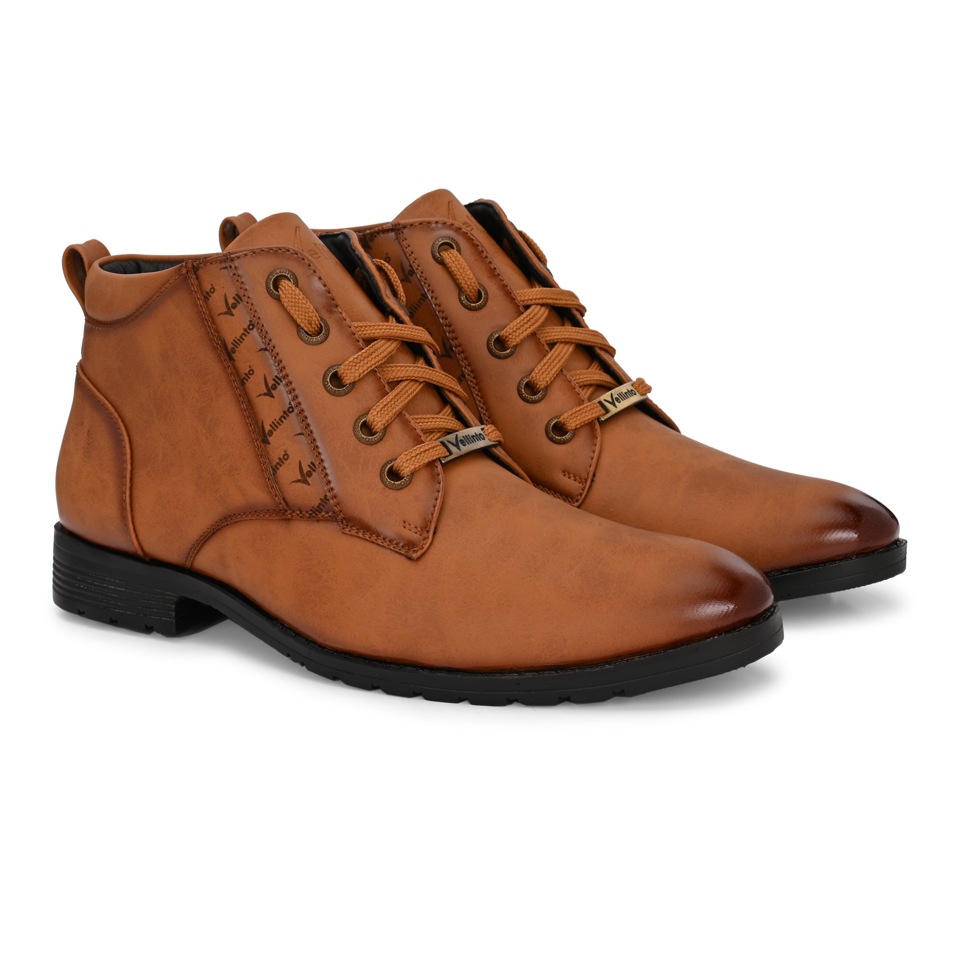 Vellinto Vellinto SANDUNE Casual Mid-Ankle Synthetic leather Boots For Men Boots For Men