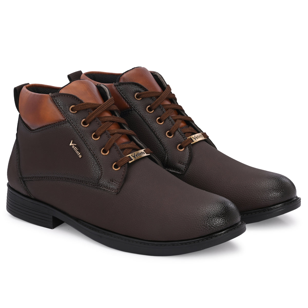 Vellinto SOVEREIGN Casual Boots For Men ll Synthetic Leather Boots For Men Casuals For Men
