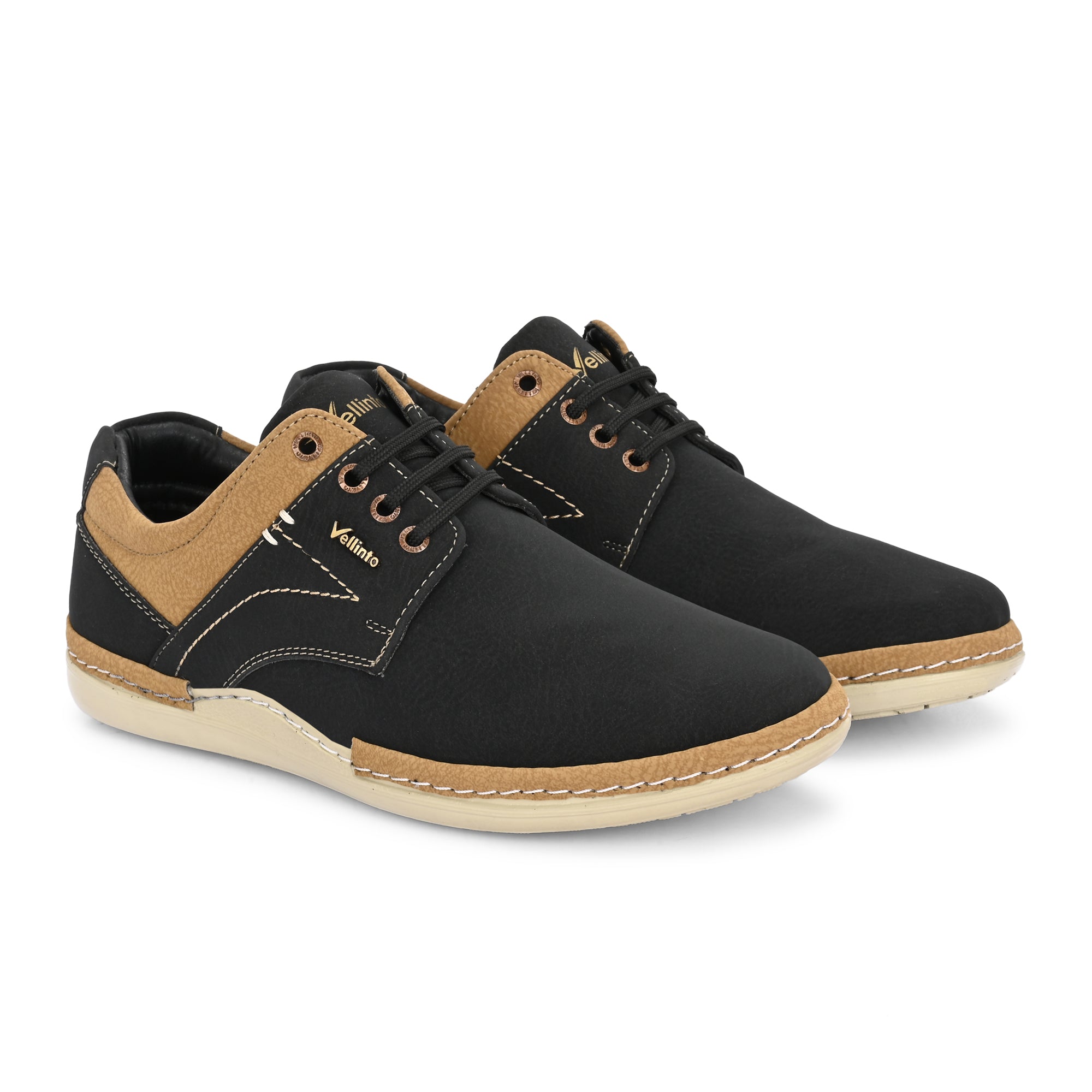 Vellinto RAVON Casual Derby For Men ll Stylish Semi Formal Shoes Casuals For Men