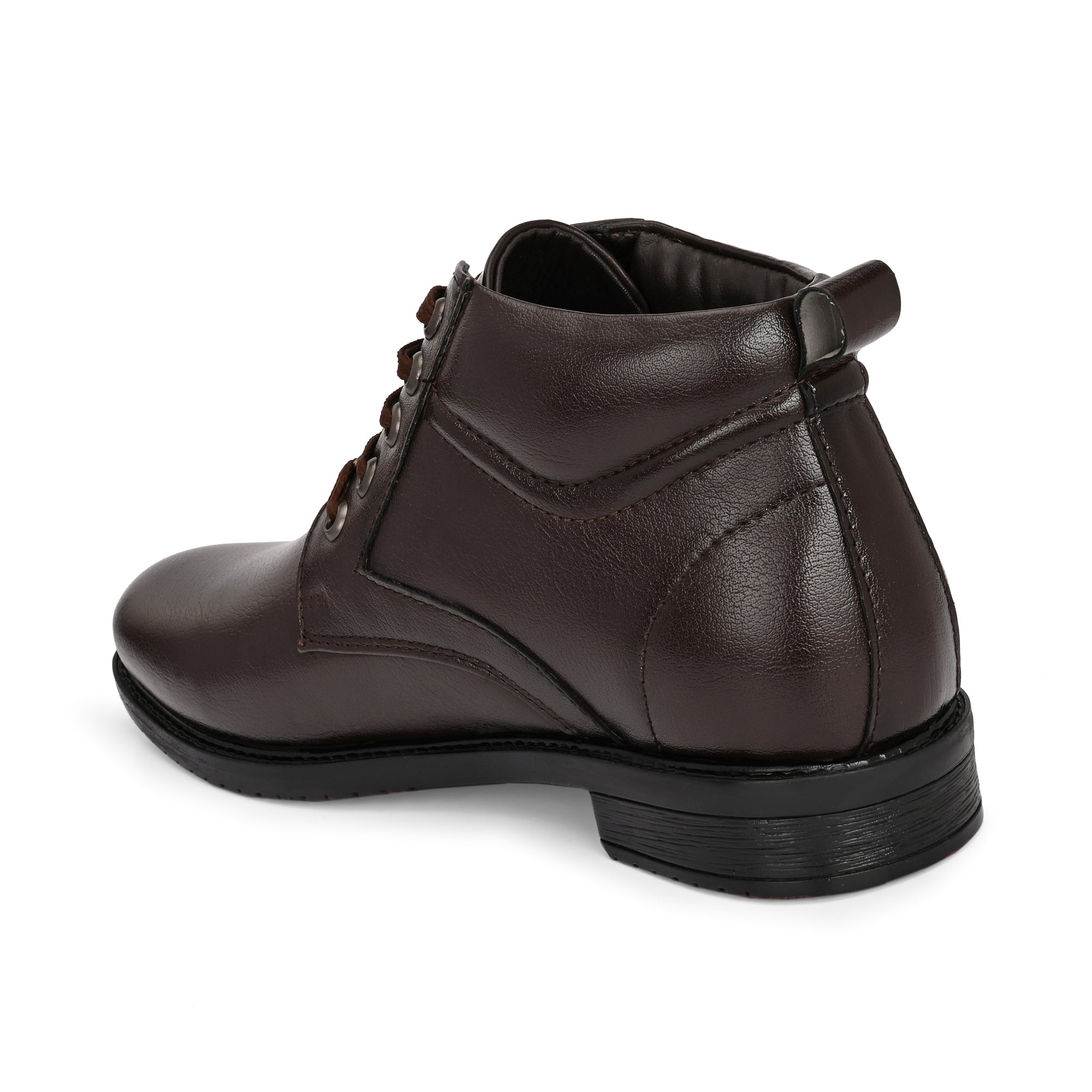 Vellinto INDIANA Men Mid Ankle Synthetic Leather Boots| Party & Office Wear Boots For Men