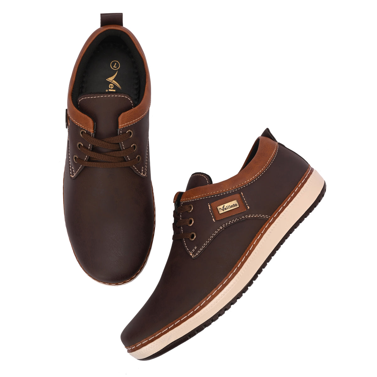 Vellinto Vellinto REGENT Casual Derby For Men Stylish Semi Formal Shoes Casuals For Men Casuals For Men