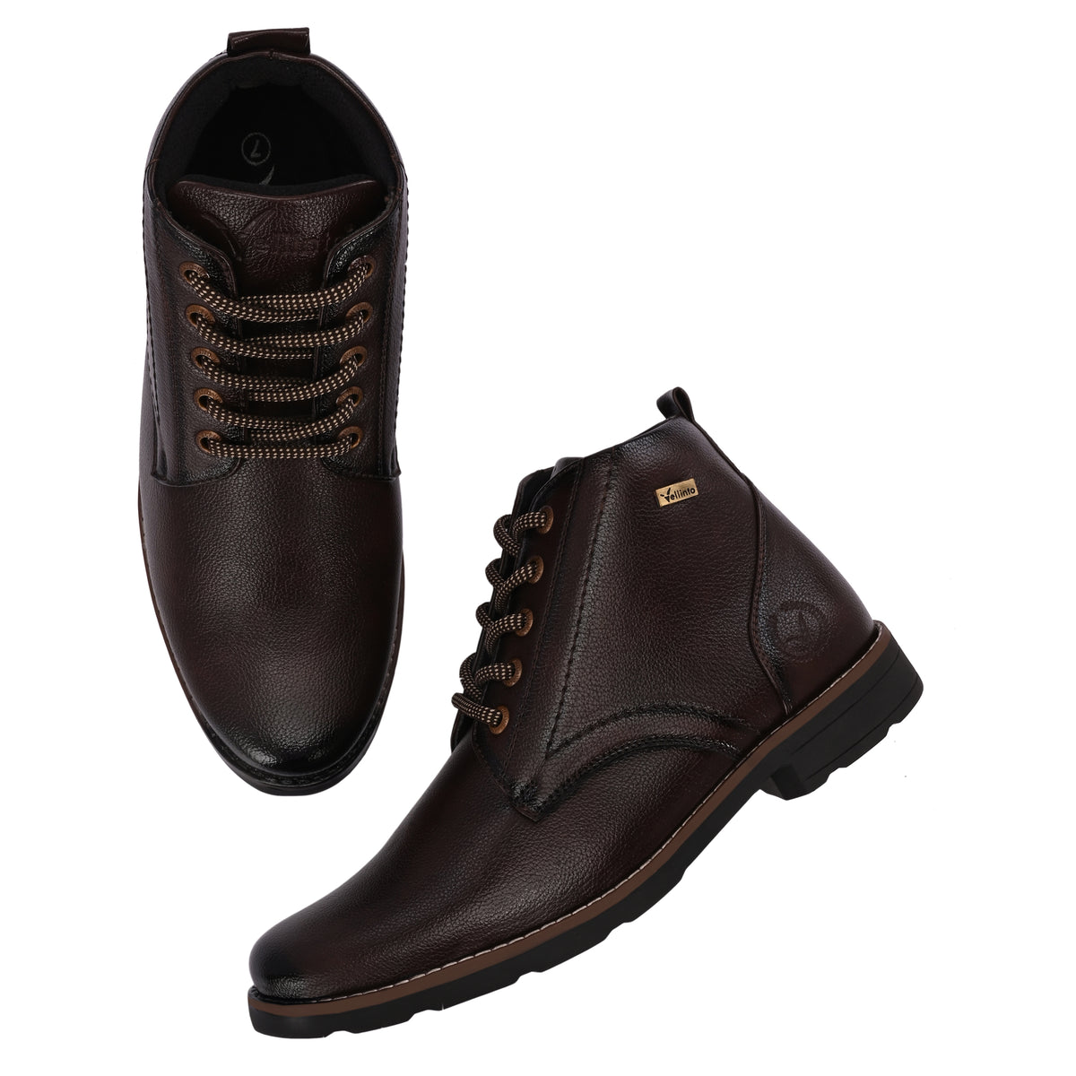 Vellinto PANTHER Men's Casual Outdoor Synthetic Leather Boots Boots For Men