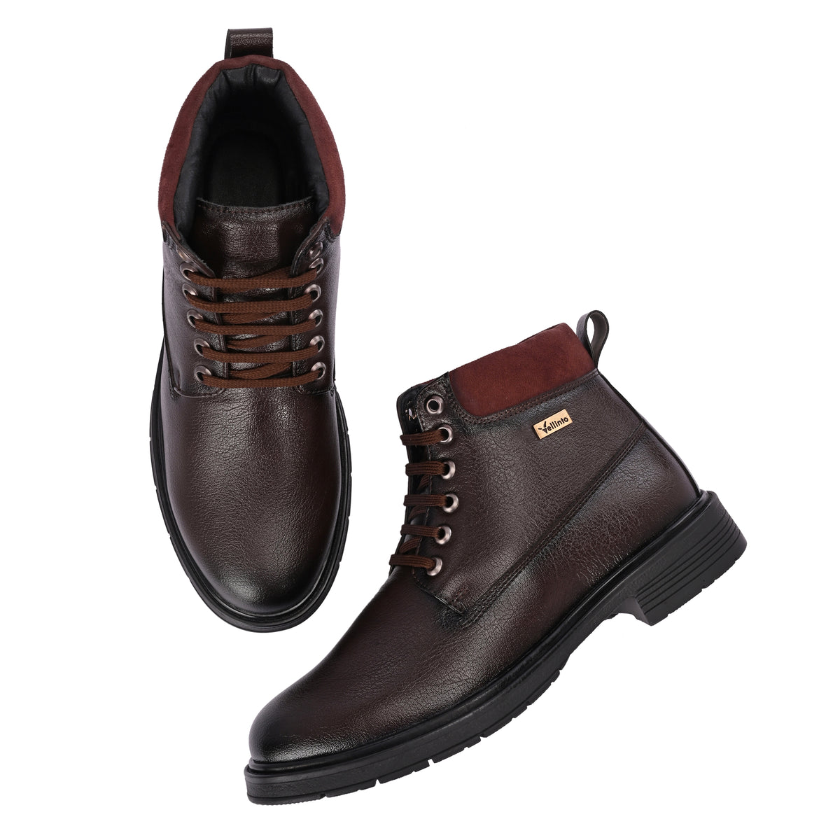 Vellinto Vellinto RUSTIK Casual Boots For Men ll Synthetic Leather Boots Casuals For Men Boots For Men