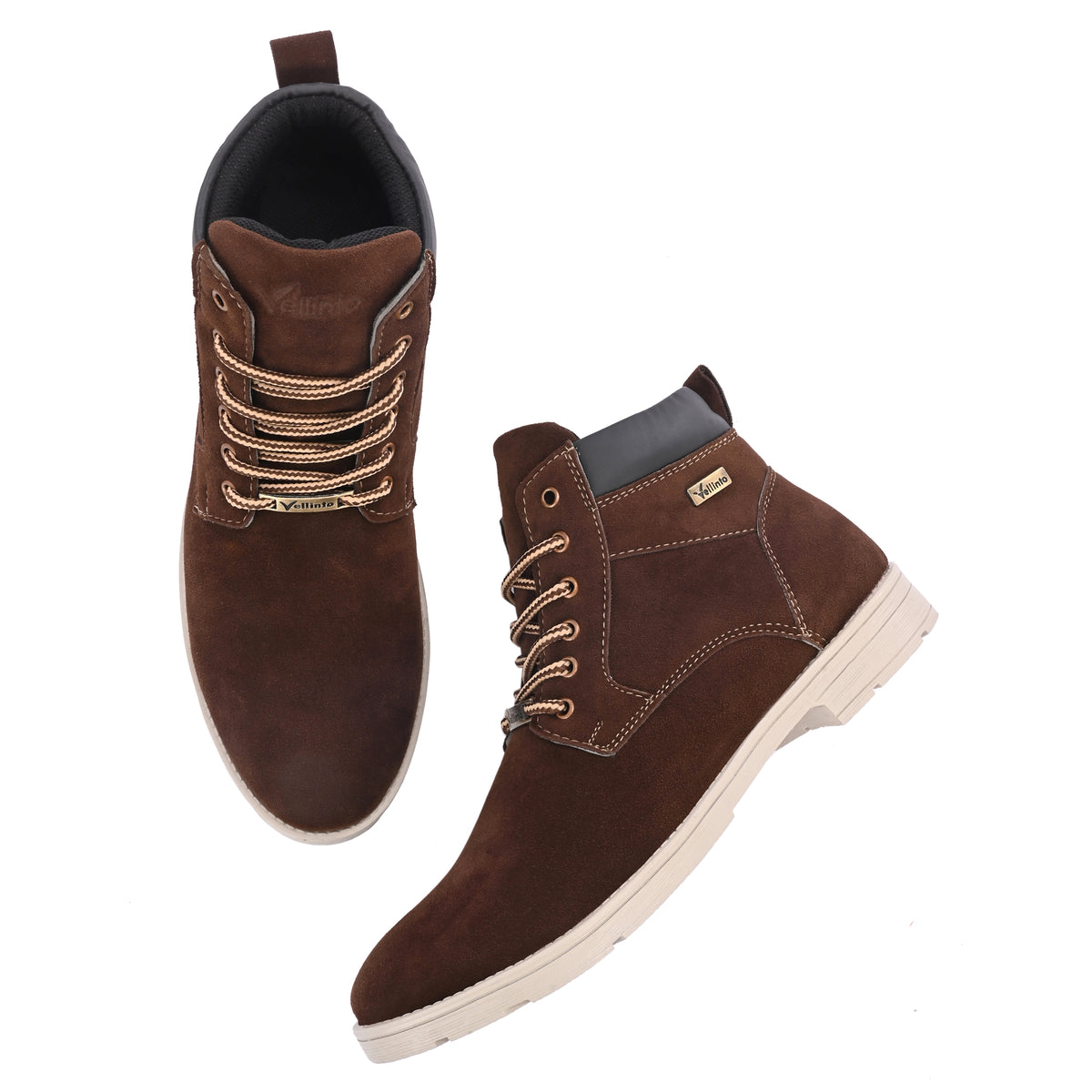 Vellinto Vellinto SANDSCAPE Casual Boots For Men Synthetic Leather Boots Casuals For Men Casuals For Men