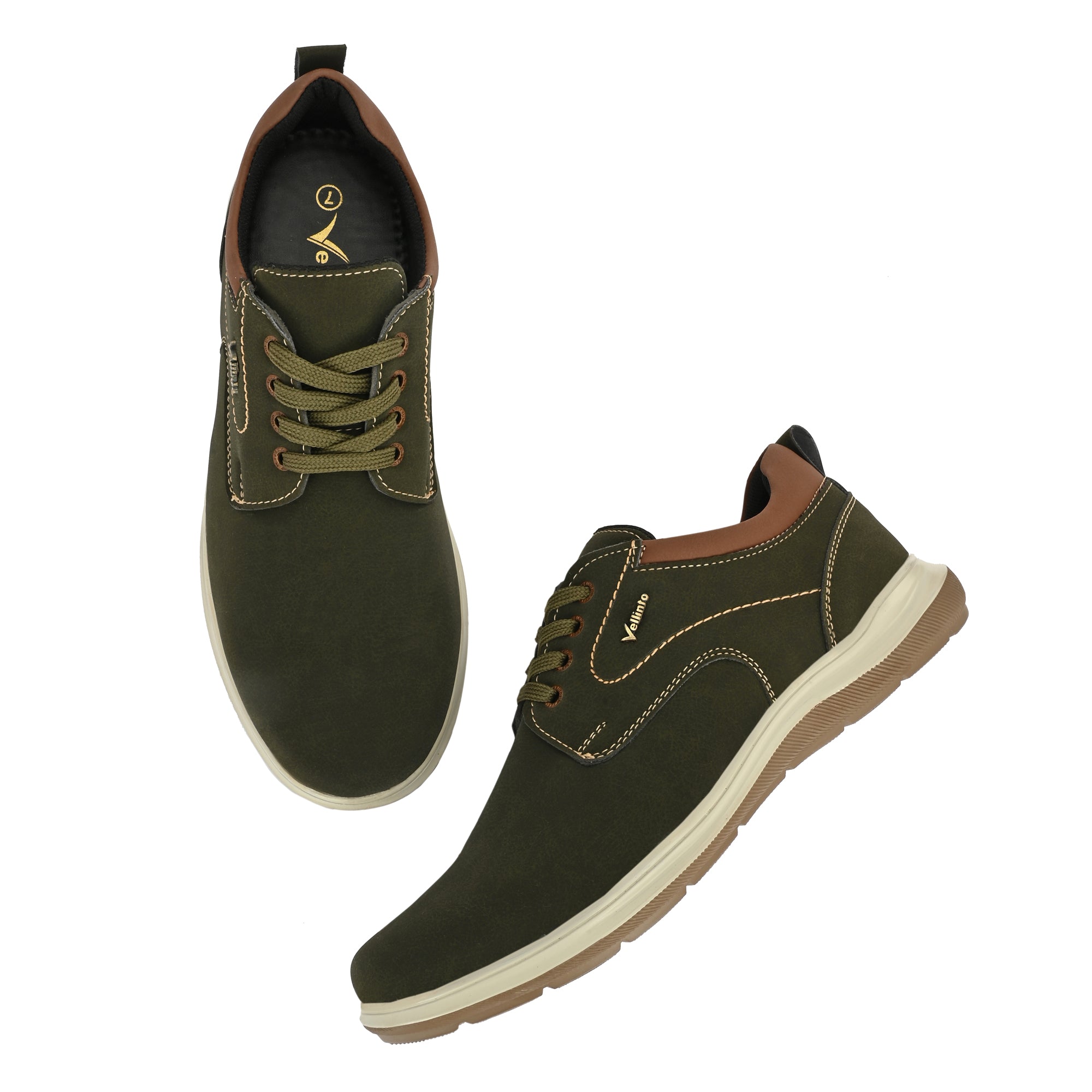 Vellinto Vellinto COCOVIA Casual Derby For Men ll Stylish Semi Formal Shoes Casuals Casuals For Men