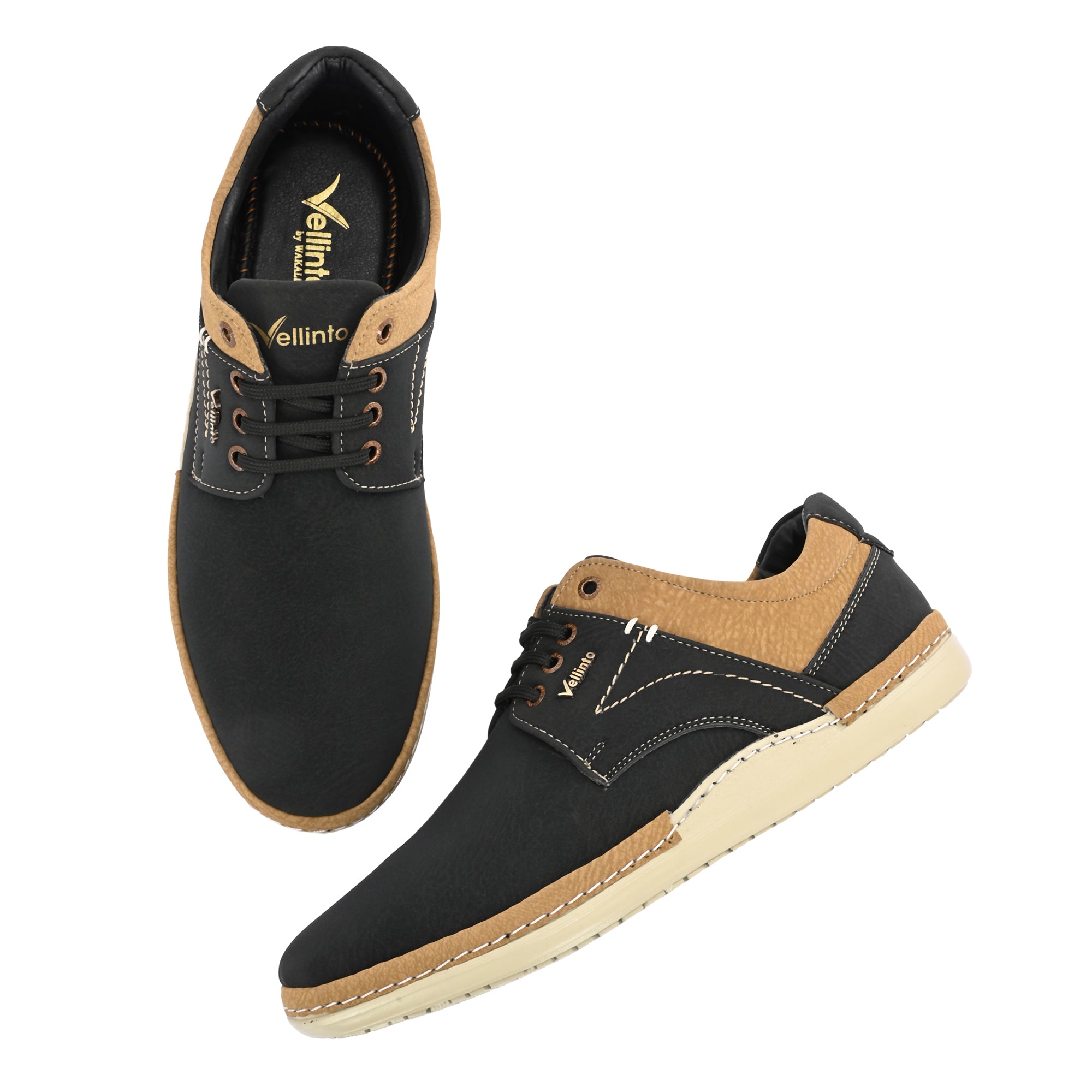 Vellinto RAVON Casual Derby For Men ll Stylish Semi Formal Shoes Casuals For Men