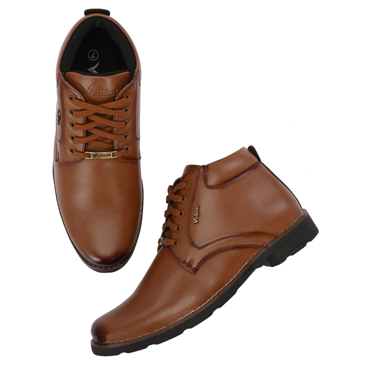 Vellinto Vellinto TRAILBLAZER Casual Boots For Men ll Synthetic Leather Boots Boots For Men