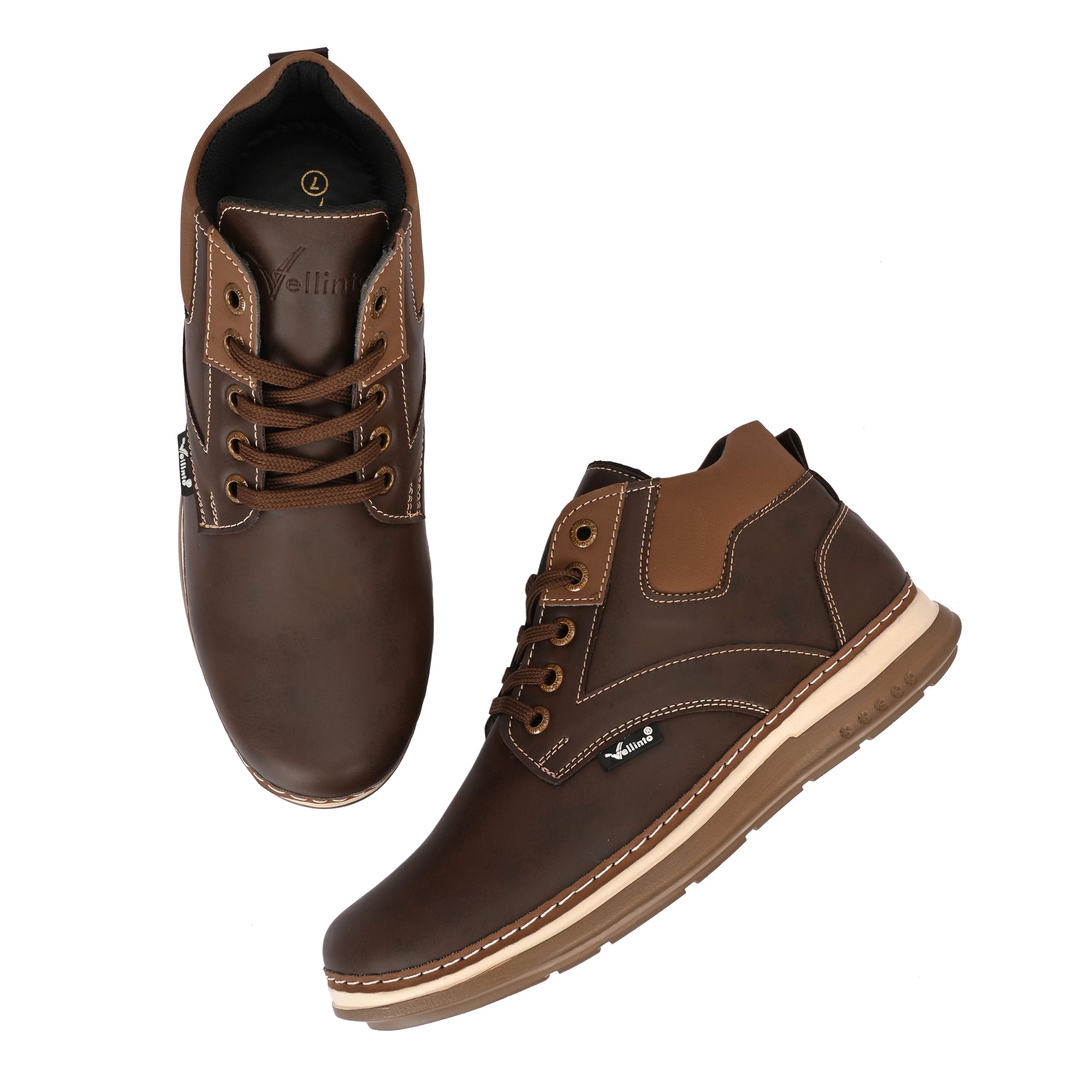 Vellinto Vellinto Stylish and Trendy GRIZZLY Mid-Ankle Boot ll Daily Use Casual Sneakers Boots For Men