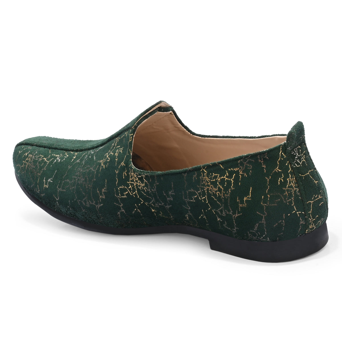 Vellinto SHAHZADA Party Wear Royal Look Mojaris Juttis Slip On For Men Espadrilles For Me