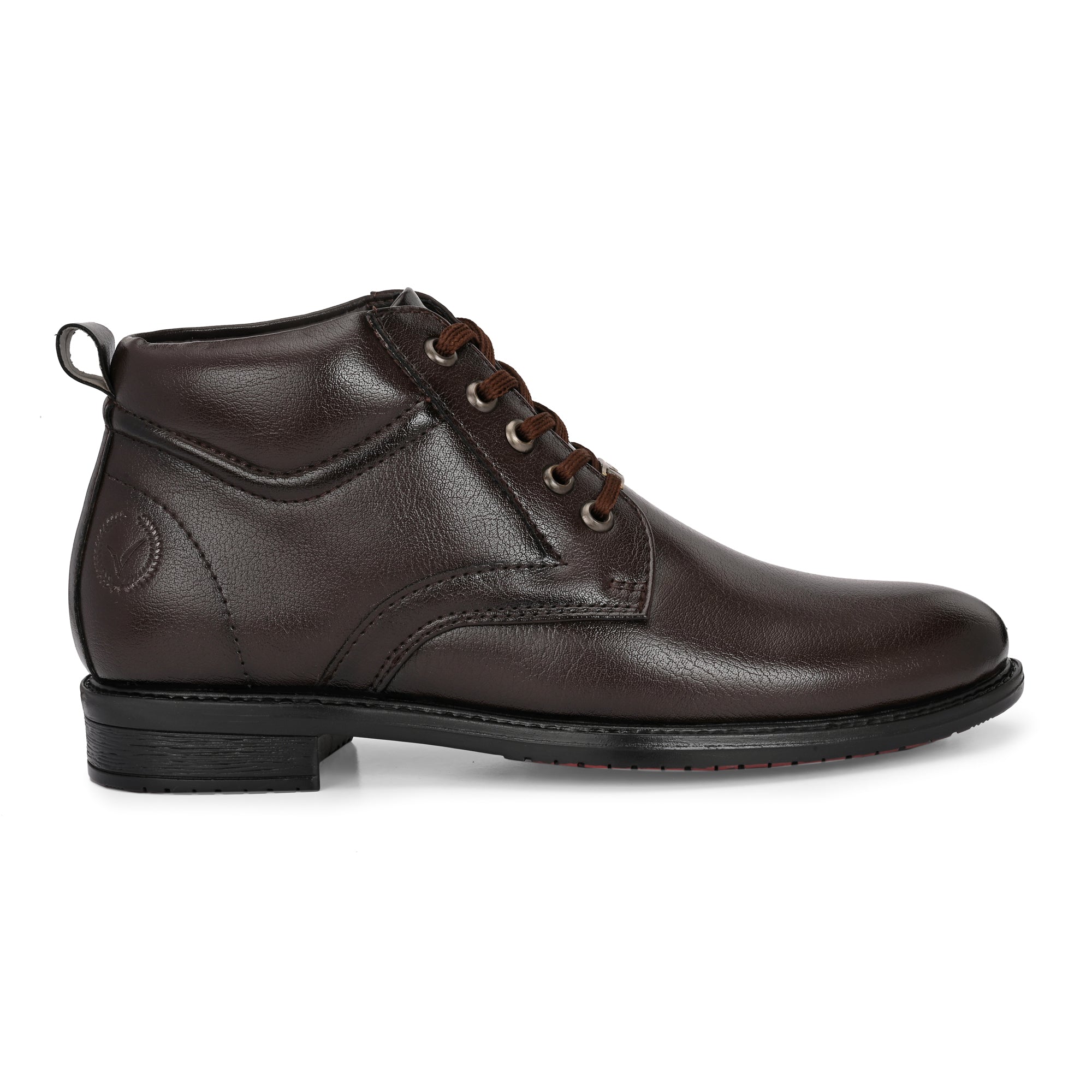 Vellinto INDIANA Men Mid Ankle Synthetic Leather Boots| Party & Office Wear Boots For Men