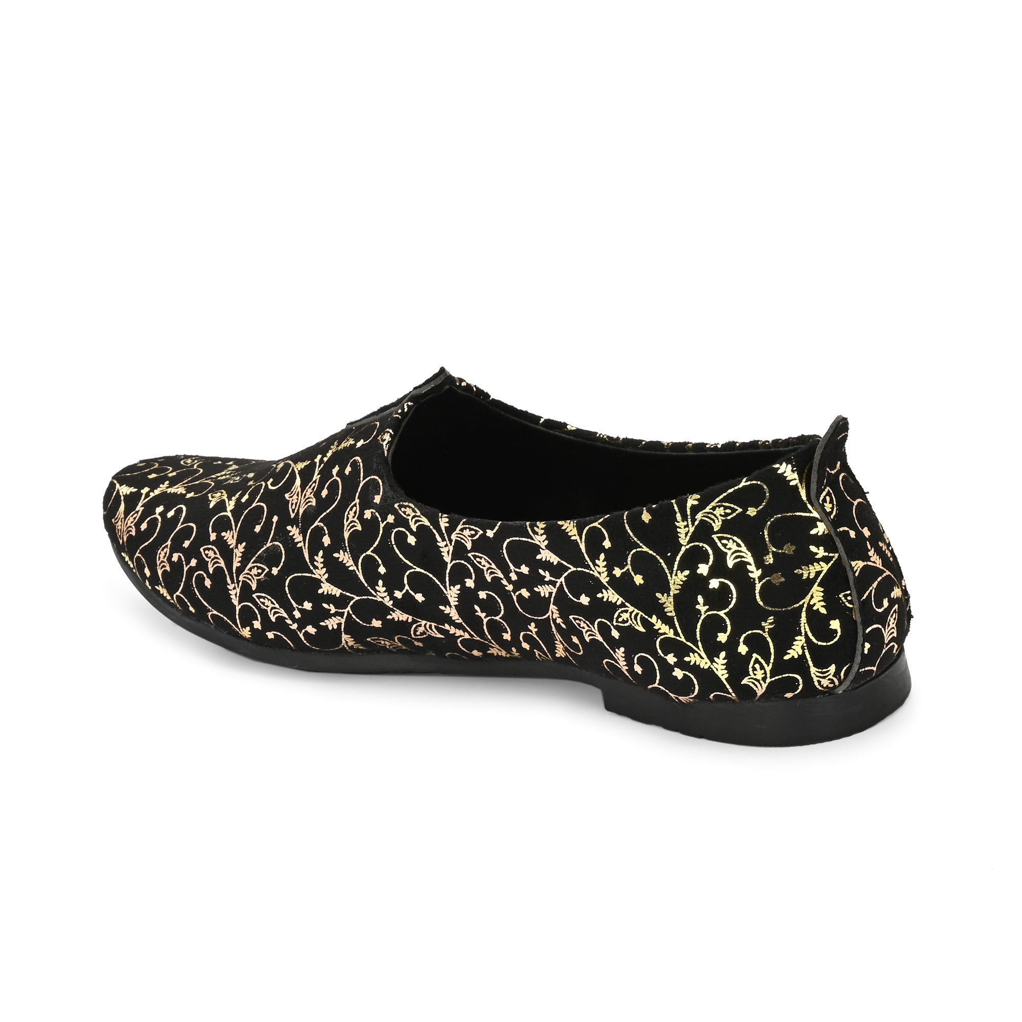 Vellinto NAWAB Party Wear Royal Look Mojaris Juttis Slip On For Men Espadrilles For Men