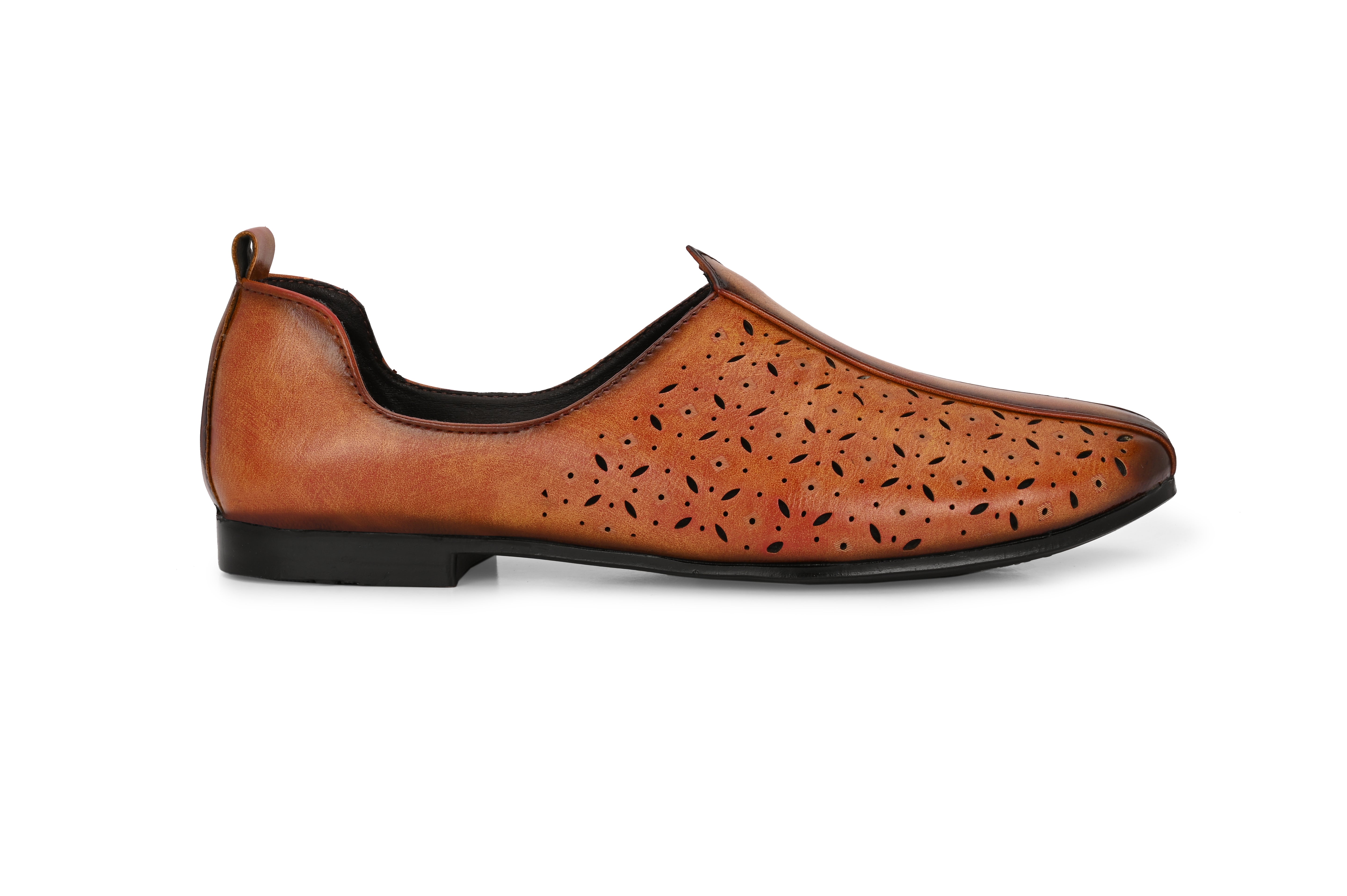 Vellinto Vellinto JASHN Cool Rajasthani Jutis Mojaris Nagra For Men Stylish Shoes Party Wear For Men