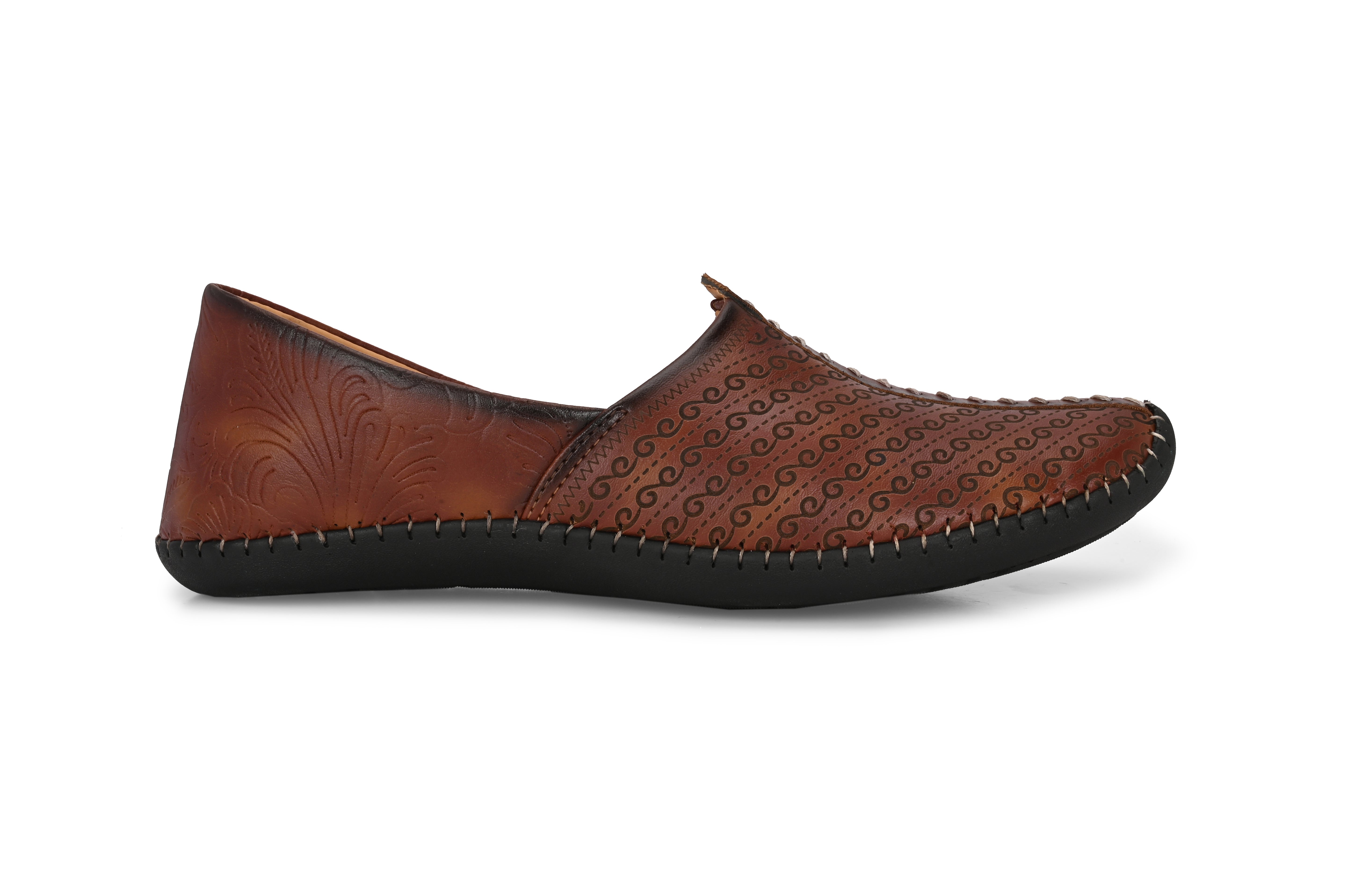 Vellinto SUTRA Cool Rjasthani Ethnic Juttis For Men ll Party Wear Mojaris