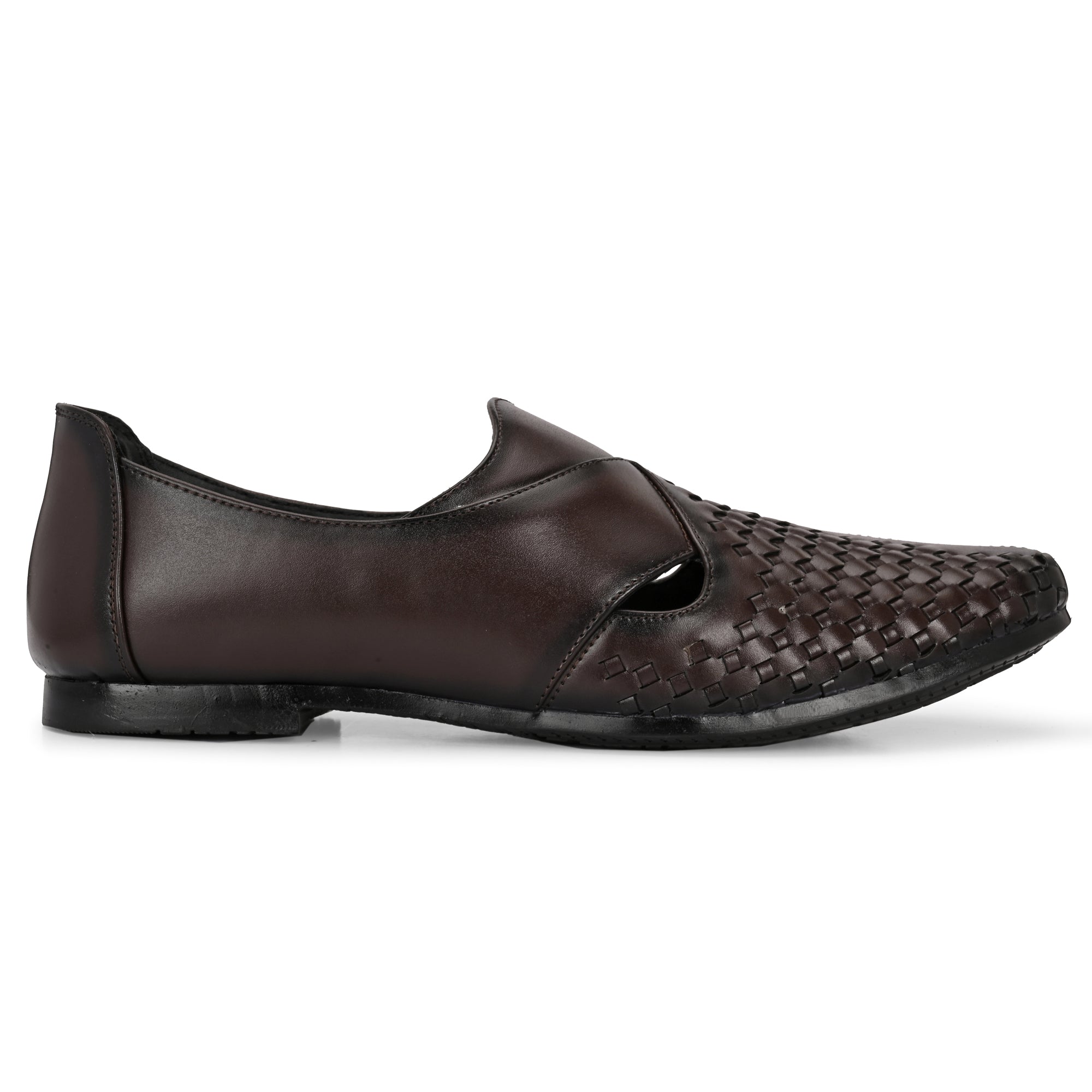 Stylish RAJAURI Ethnic Mojari for Men | PU Leather Party Wear Festive Wear Casuals For Men