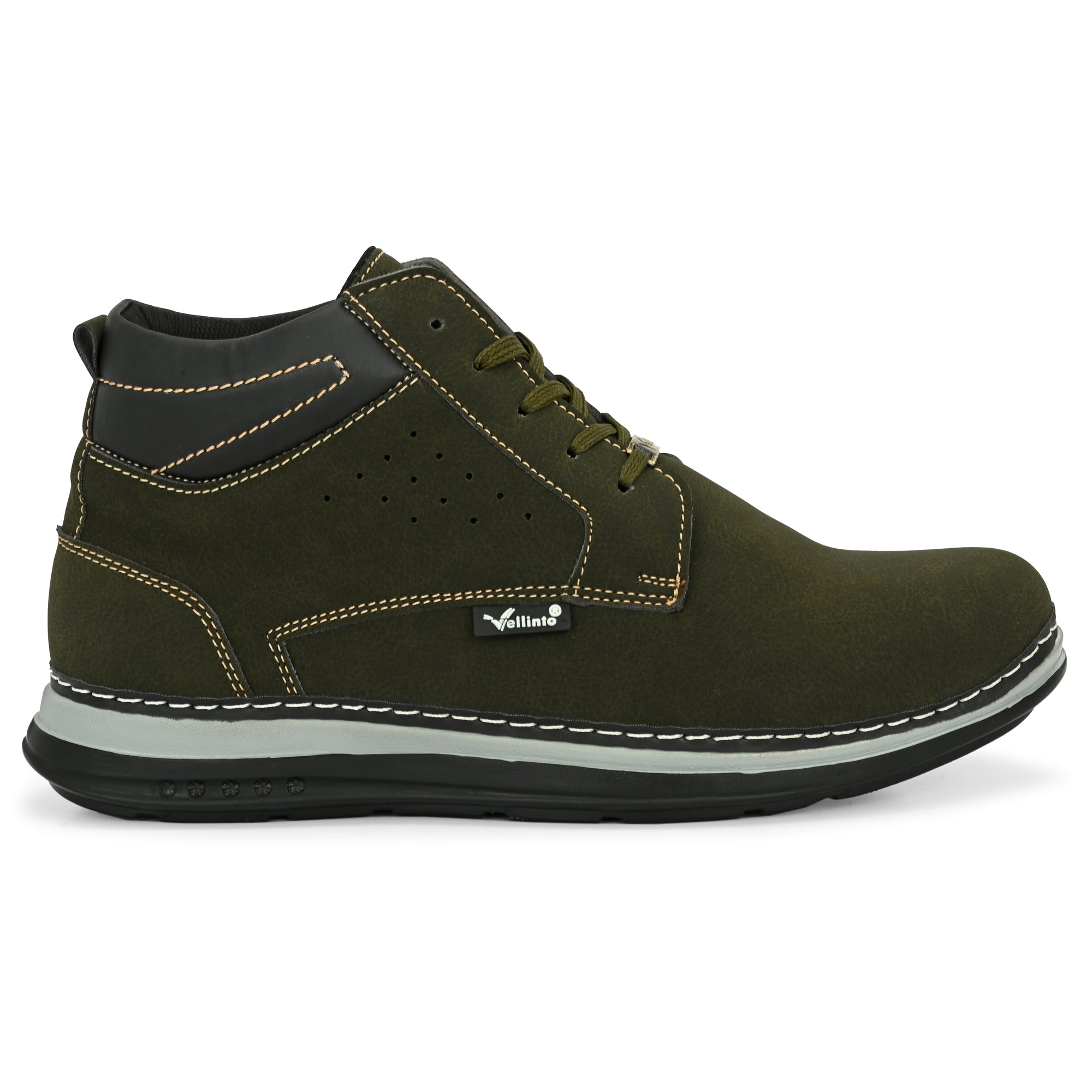 Vellinto PANTRIX Casual Boots For Men ll Synthetic Leather Casuals For Men Boots For Men