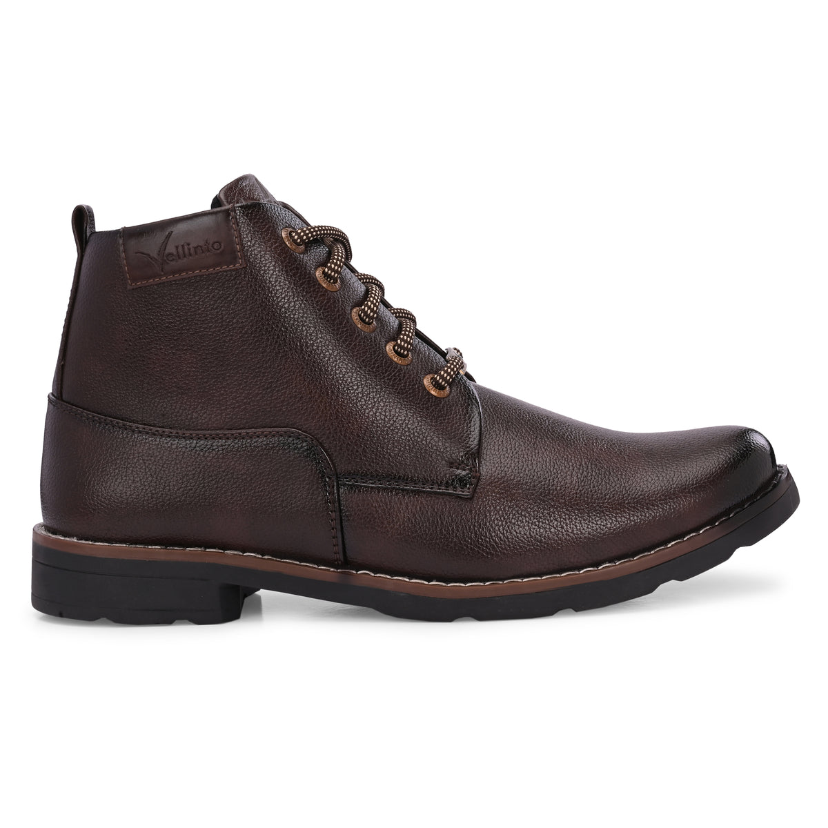 Vellinto ASPHALT Casual Boots For Men ll Synthetic Leather Boots Casuals For Men Boots For Men