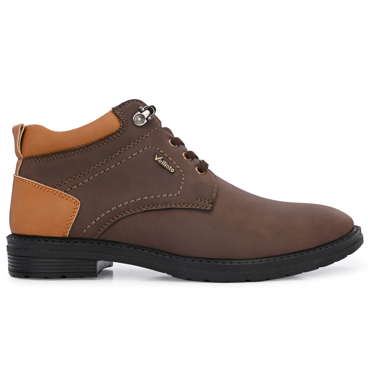Vellinto Vellinto ALEXANDER Casual Boots For Men ll Synthetic Leather Casuals For Men Boots For Men