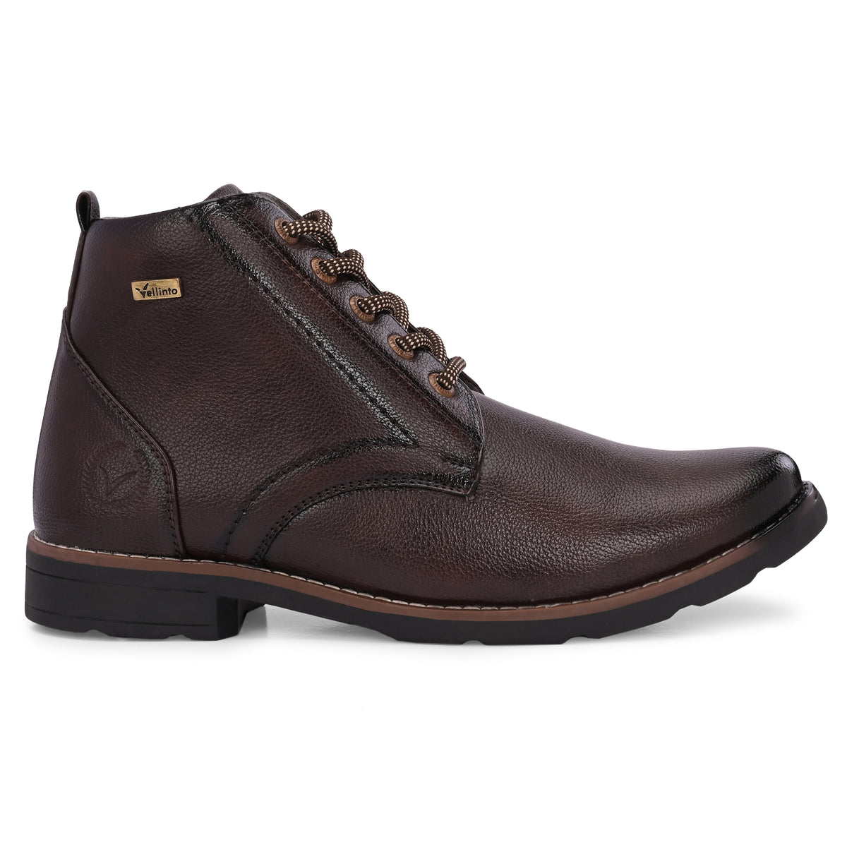 Vellinto PANTHER Men's Casual Outdoor Synthetic Leather Boots Boots For Men