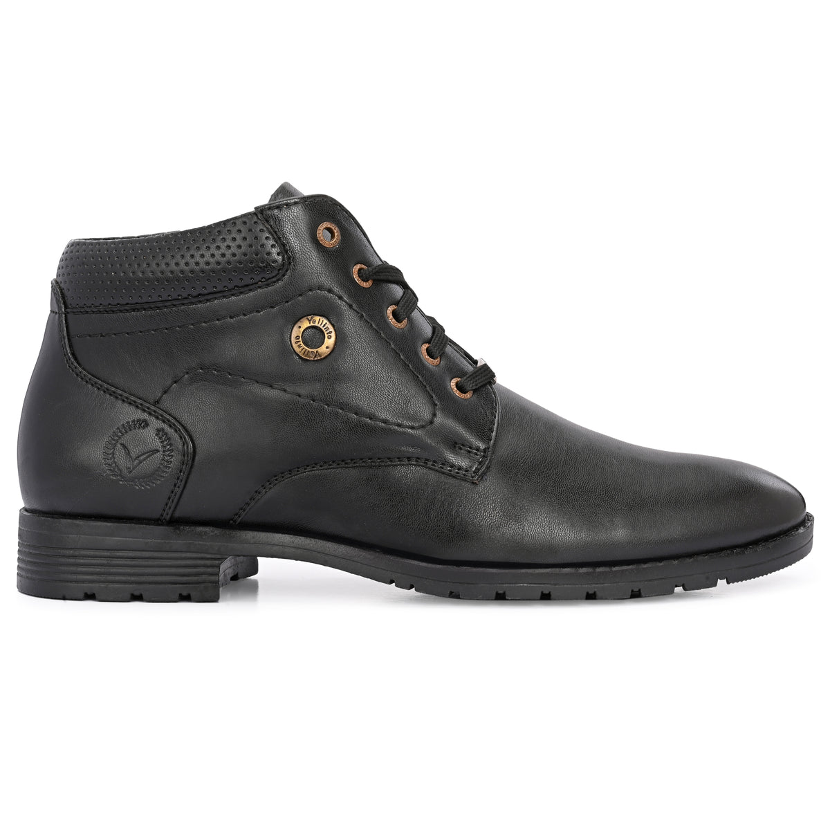 Vellinto OAKWOOD Casual Boots For Men ll Synthetic Leather Formal Boots For Men Boots For Men