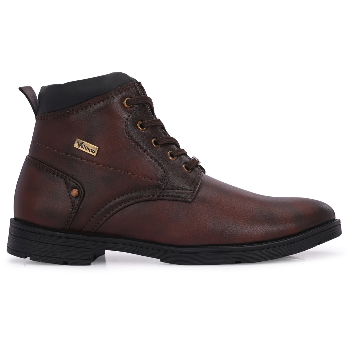 Vellinto FRONTIER Casual Boots For Men ll Synthetic Leather Boots