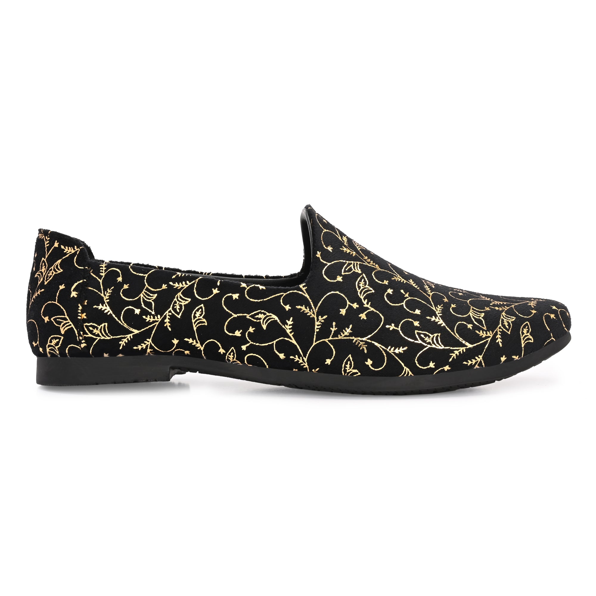 Vellinto ellinto SAMRAT Party Wear Royal Look Mojaris Juttis Slip On For Men Espadrilles For Men